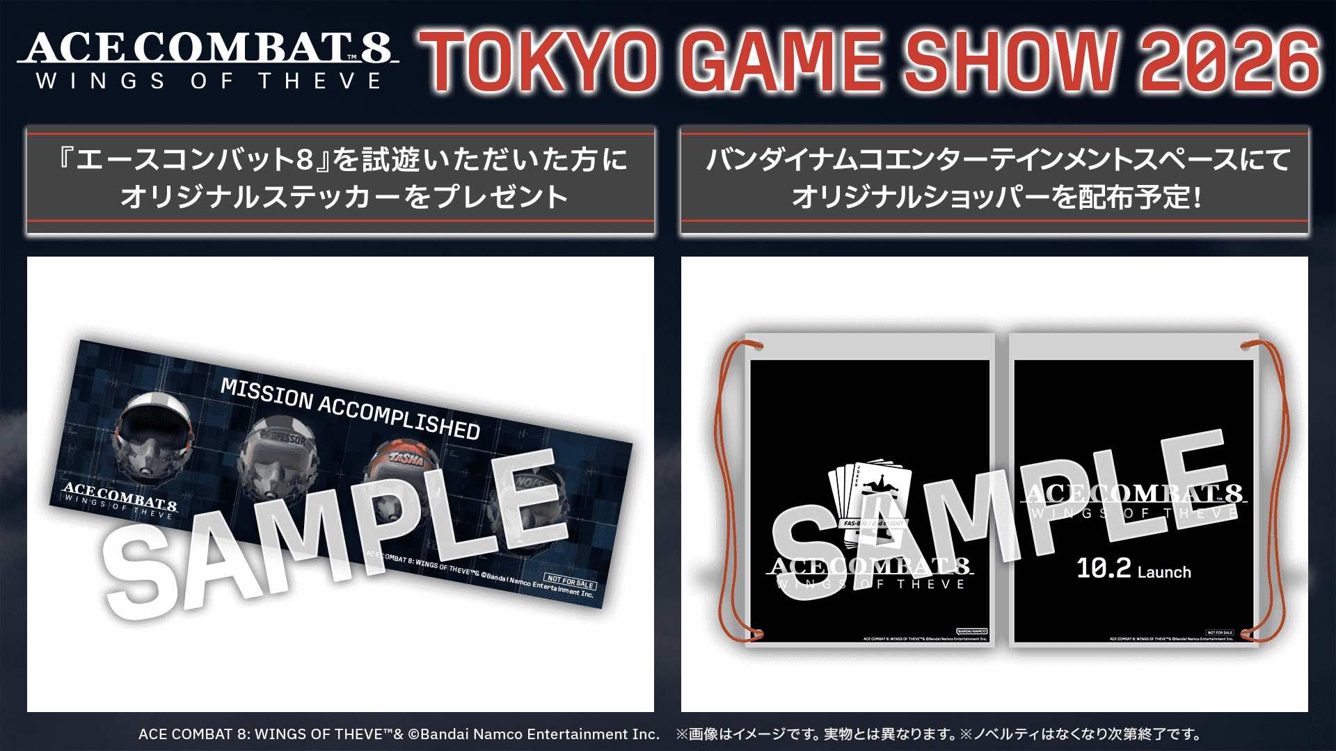 『エースコンバット8』ほかバンナムの4タイトルがTGSに出展決定_017