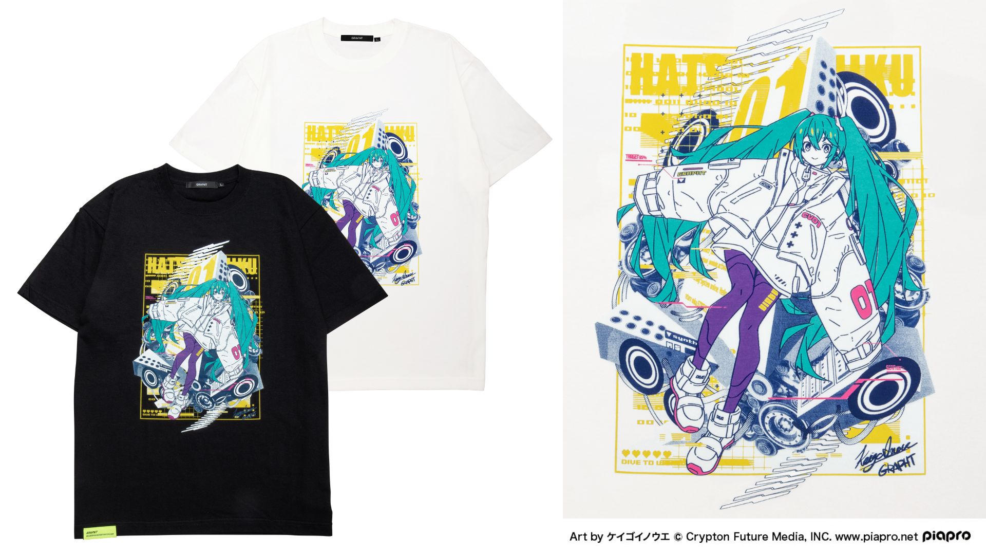 「初音ミク」新作コレクションのこだわりイヤホンやTシャツが発売_006