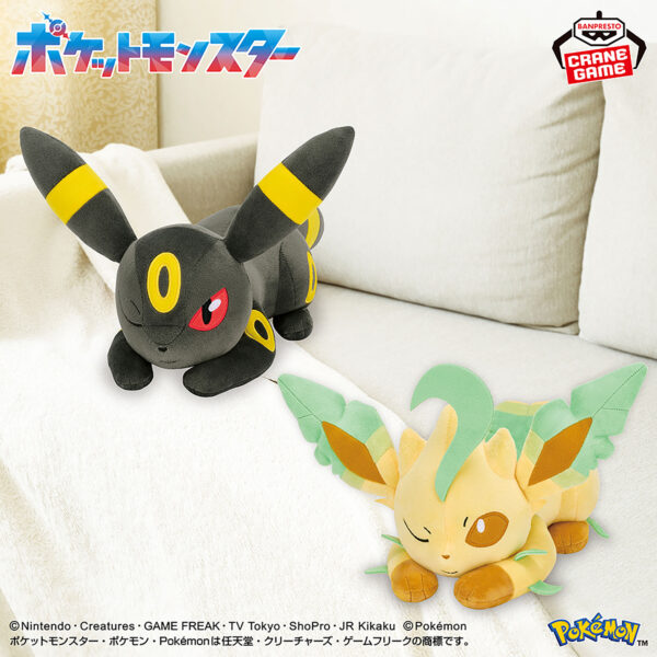 『ポケモン』エーフィやニンフィア、ブラッキー、リーフィアの“おひるね”姿のぬいぐるみがプライズで登場
_002