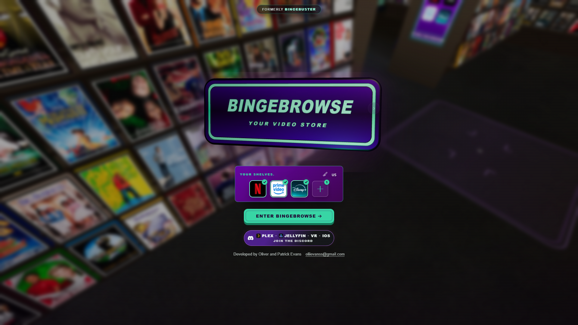 「Bingebuster」がSNSで話題に。各サブスク配信中の映画を“レンタルビデオショップ風”の仮想空間で探せるウェブサービス_002