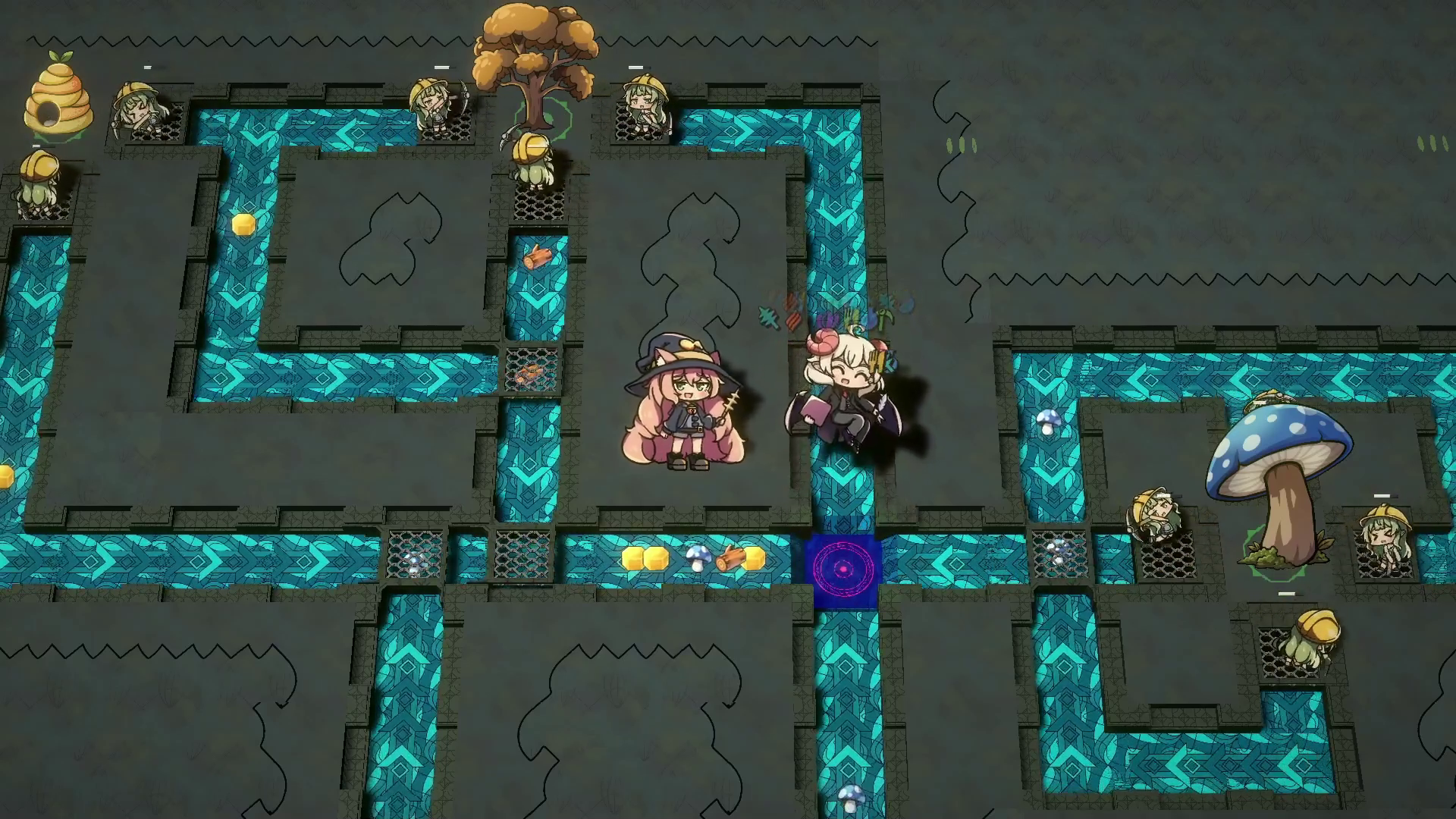 魔女（CV：福圓美里）が使い魔で工場を自動化し借金を返済するゲーム『レイジーウィッチーズファクトリー』早期アクセス版リリース
_009