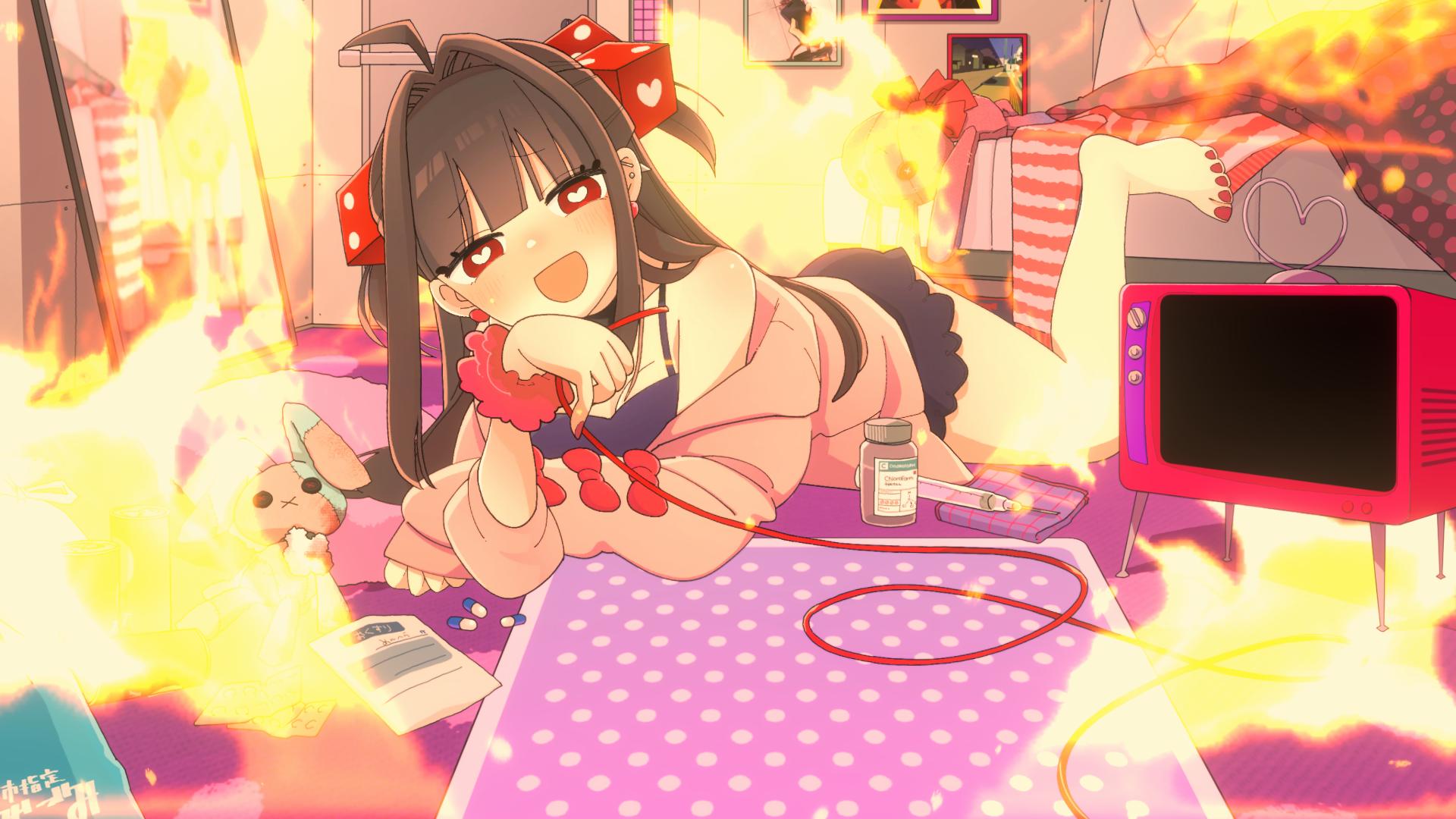 メンヘラの女の子と血を賭けた“チンチロ”に挑むゲーム『メンヘラリウム』Switch版が本日8月13日より配信開始_004
