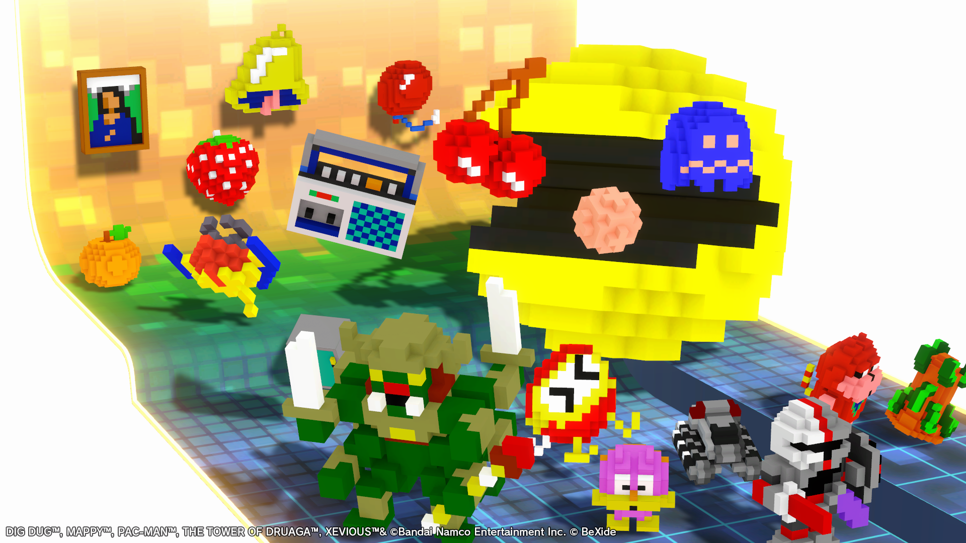 ナムコの名作をモチーフにした3Dパズル『NAMCO LEGENDARY Mountains』に2種類の対戦モードが追加_025