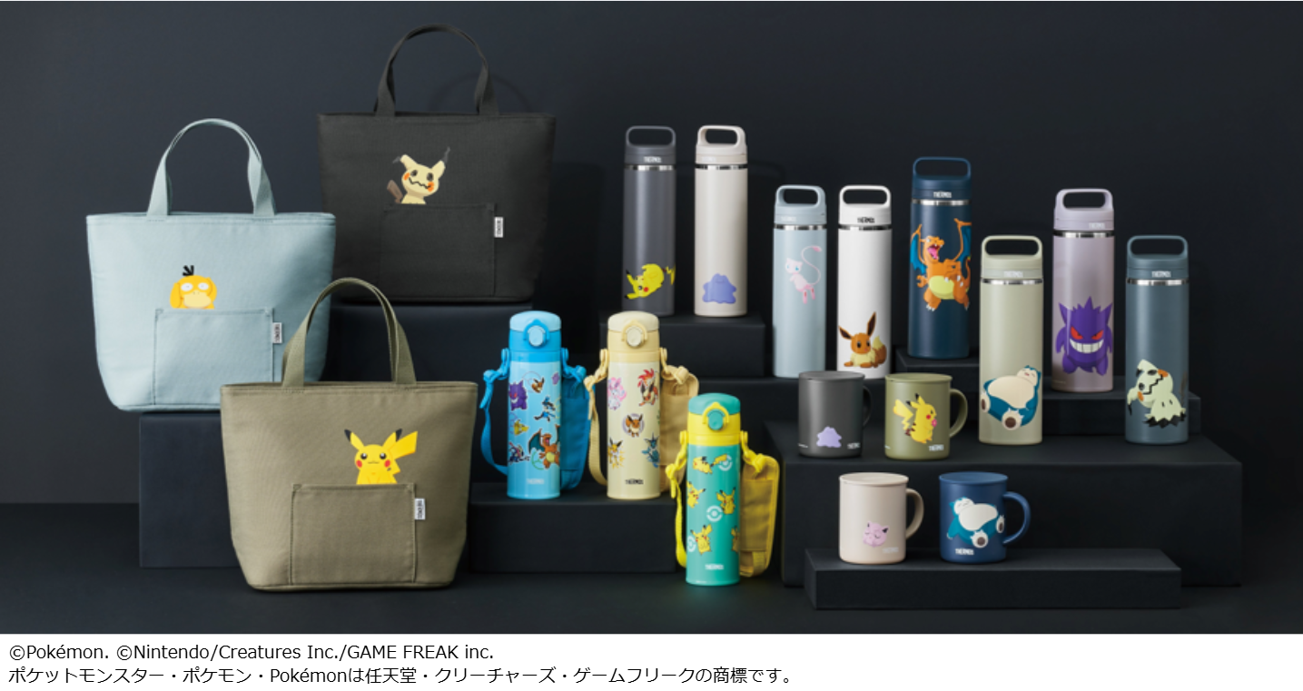 『ポケモン』“ピカチュウ”や“メタモン”のケータイマグが超かわいい_001