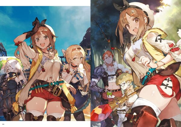 『ライザのアトリエ』公式ビジュアルコレクション3冊のKindle版が半額セール中_001