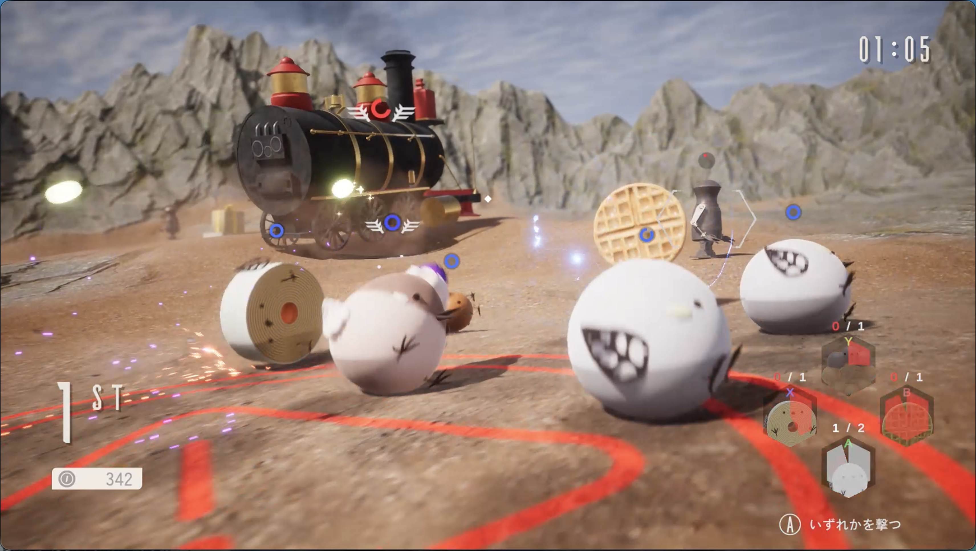 『チョコレートパレード』体験版が配信開始。最大3人マルチのローグライクアクションゲーム_011
