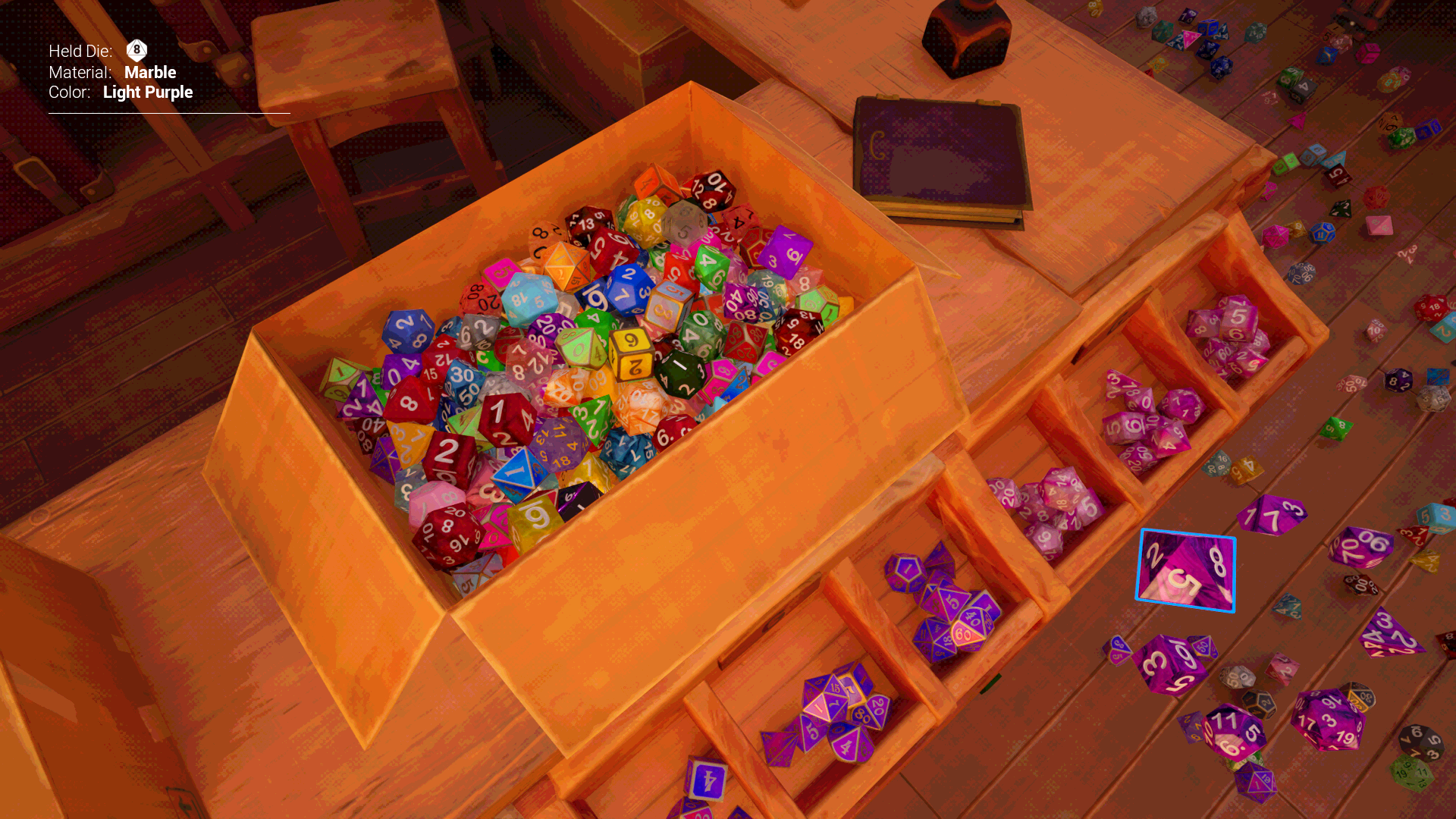 2800個のダイスを片付ける整理シミュレーションゲーム『Dice Hoarder』のSteamページが公開_003