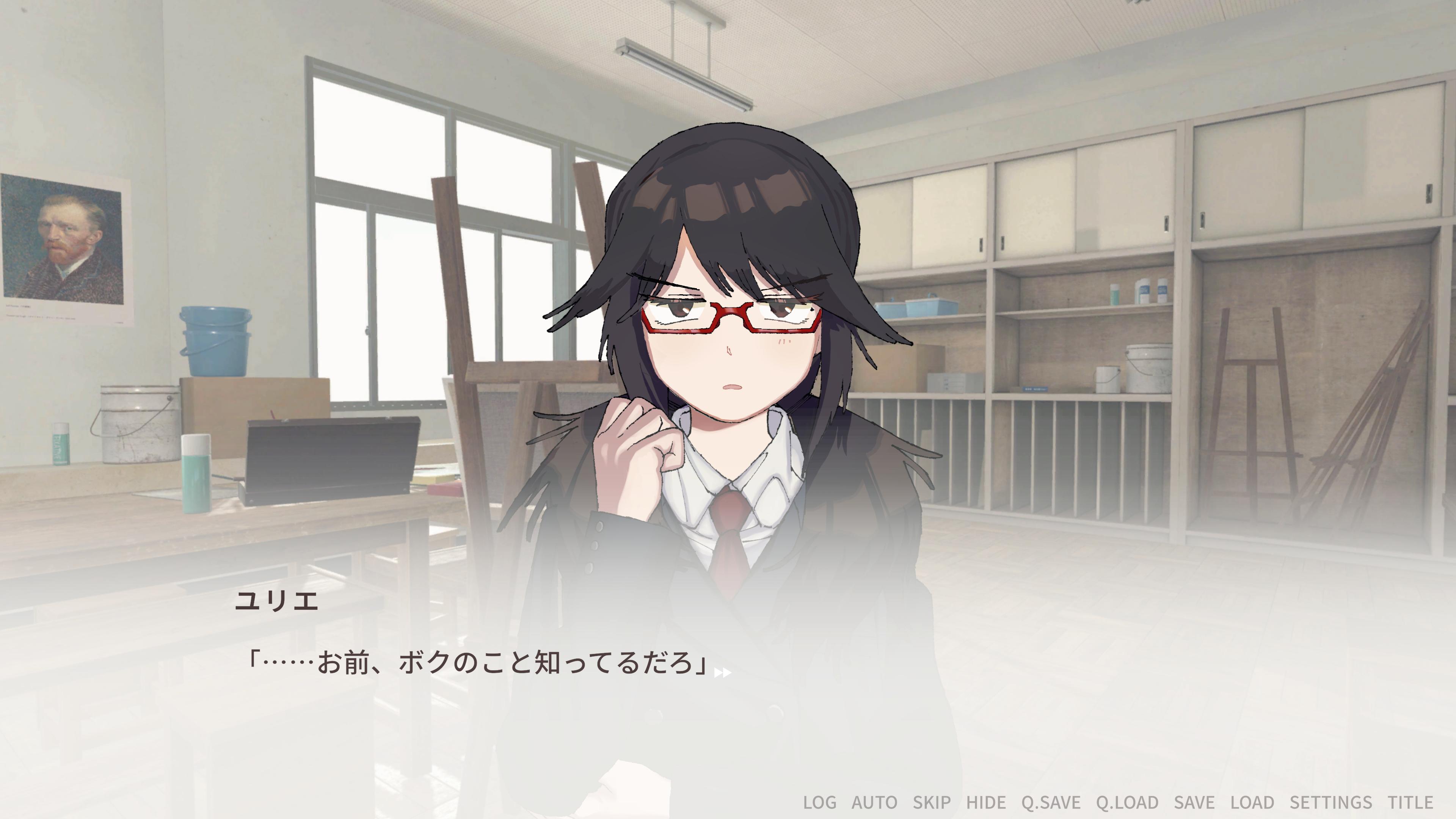 「オイイイイイ!?」系ツッコミ女子が攻略対象の恋愛ノベルゲーム『美術部カノジョ』Steamストアページが公開_003
