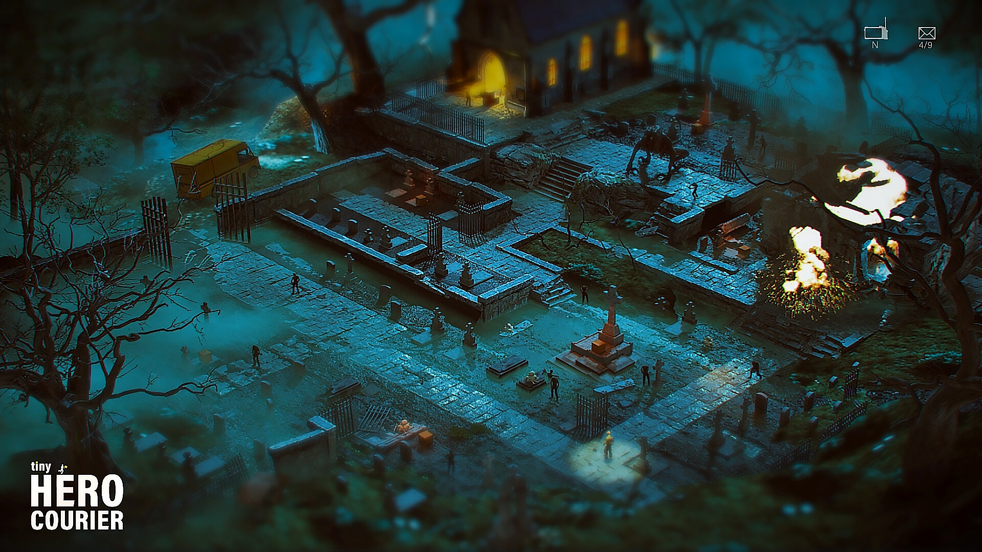 終末世界で“ゾンビ”に襲われながら荷物を配達するゲーム『Tiny Hero Courier』が面白そう_004