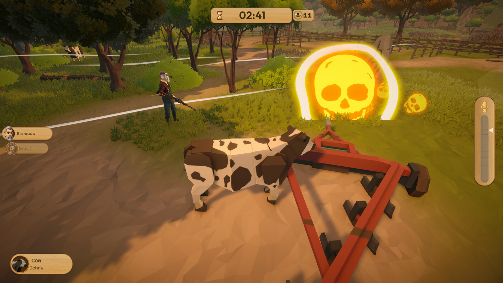 【最大8人】動物の“鳴き声をマネ”して逃げるパーティーゲーム『Moo Who?』が面白そう_004