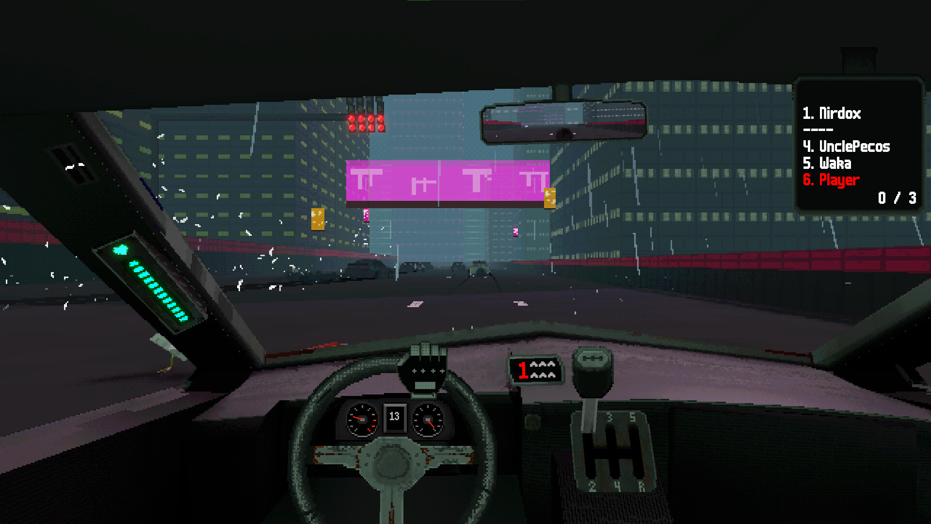 運転・射撃・リロードを“片手”でこなすコンバットレースゲーム『Half Grip』が忙しすぎる_005