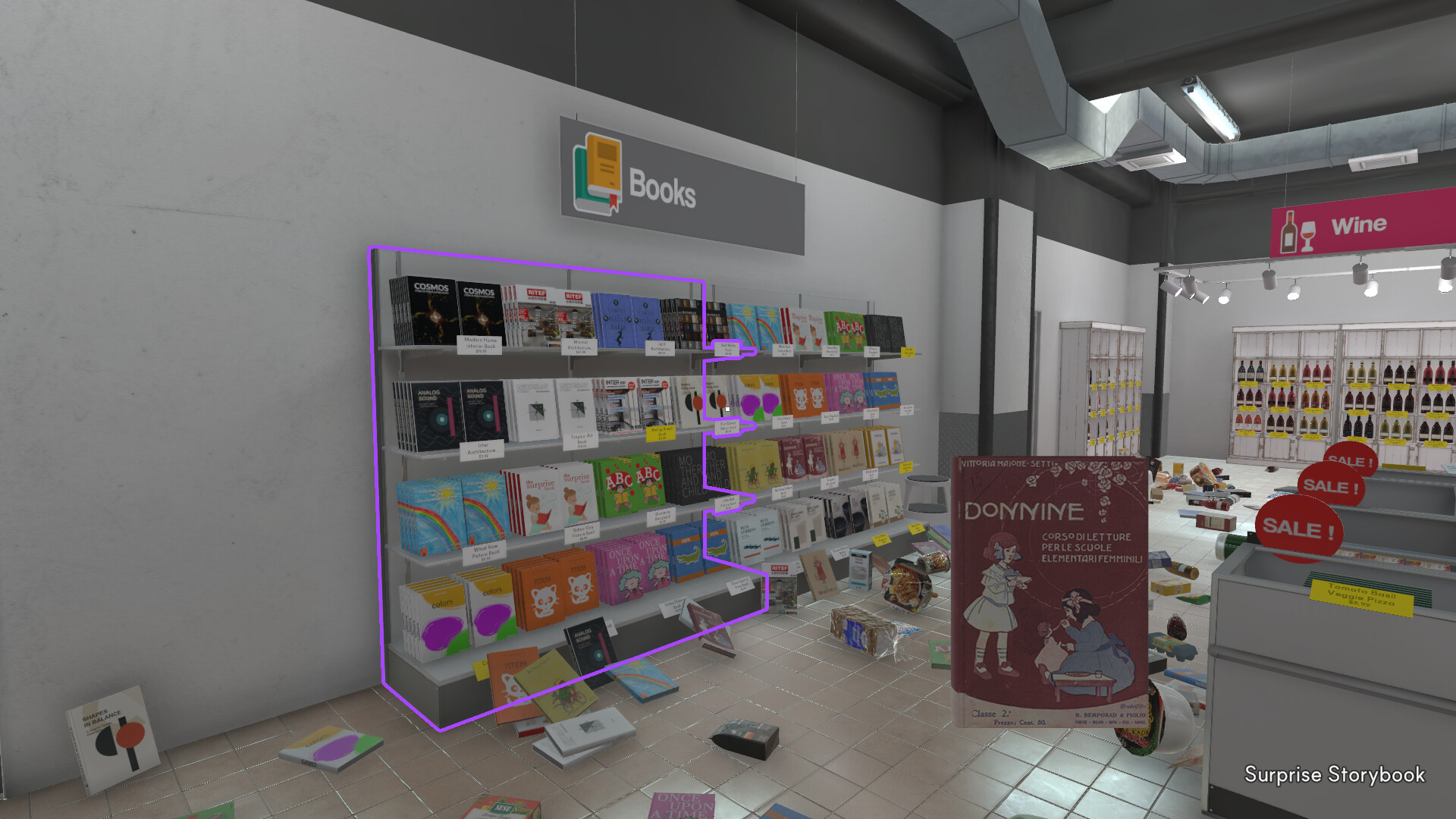 【最大4人】スーパー整理シミュレーションゲーム『Supermarket Chaos』に「9999個」の商品を片付けられる新マップ_002