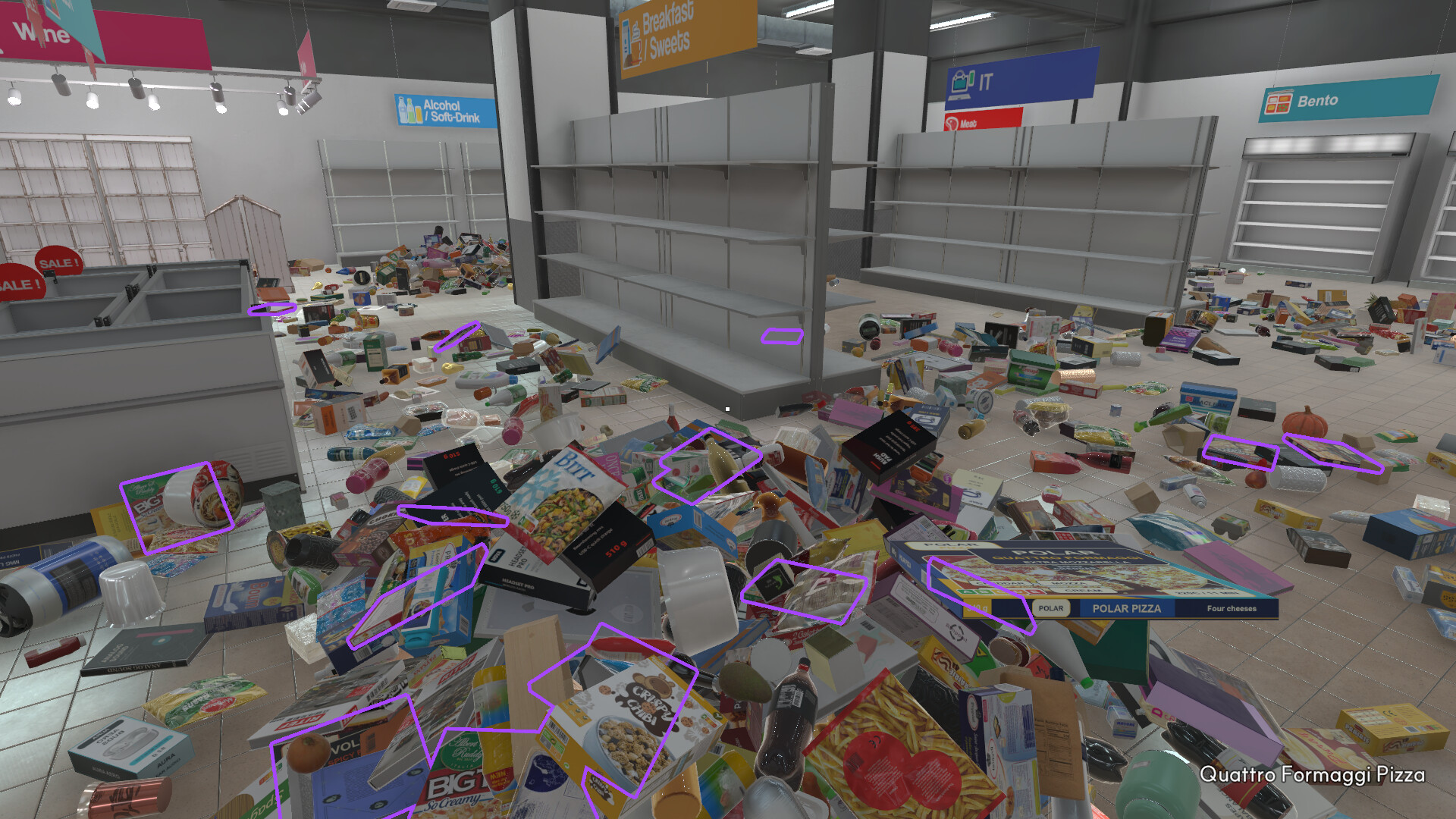【最大4人】スーパー整理シミュレーションゲーム『Supermarket Chaos』に「9999個」の商品を片付けられる新マップ_003