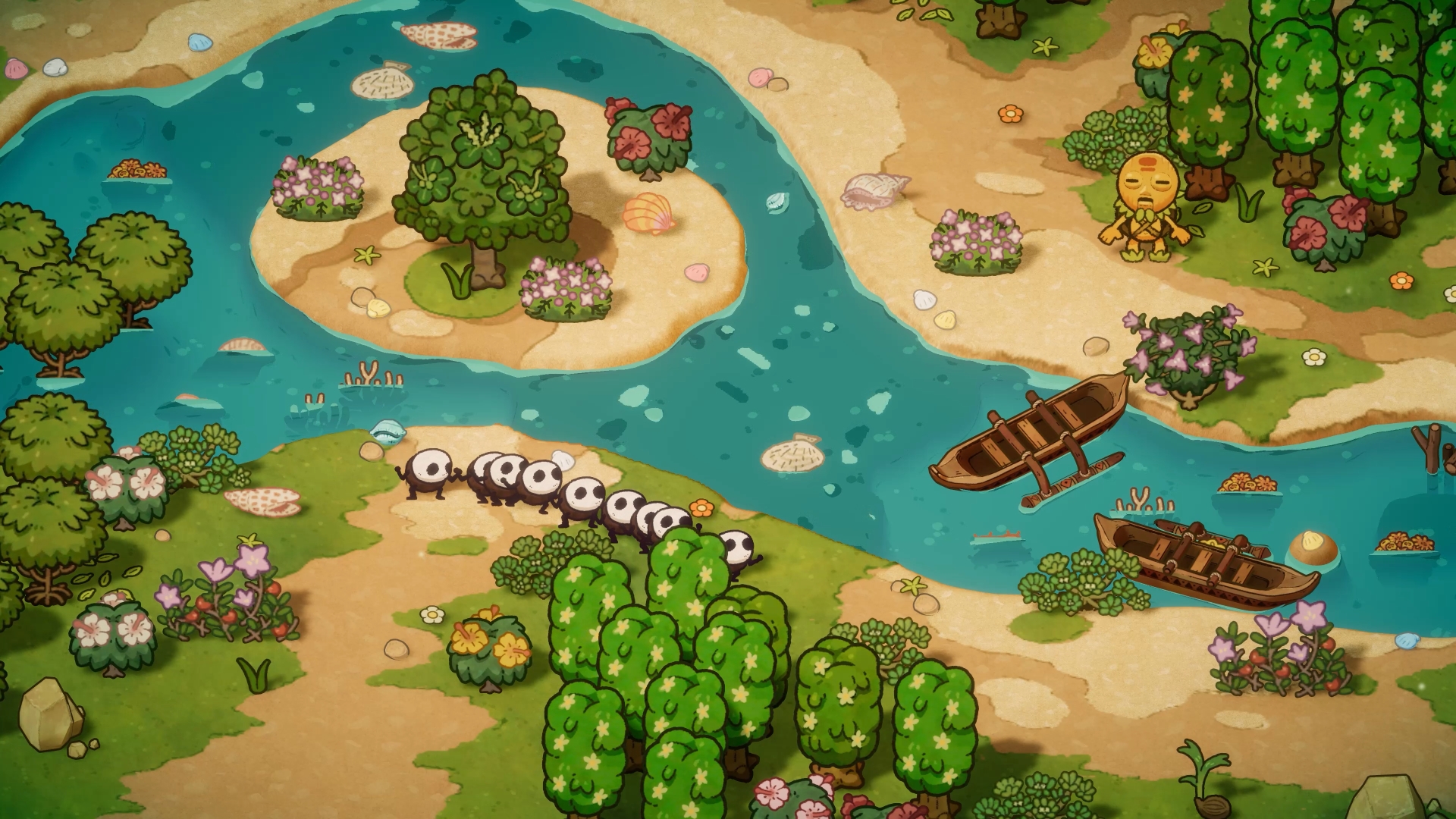 あたたかい手描きイラストのタワーディフェンスゲーム『PixelJunk Monsters 3』が発表_009