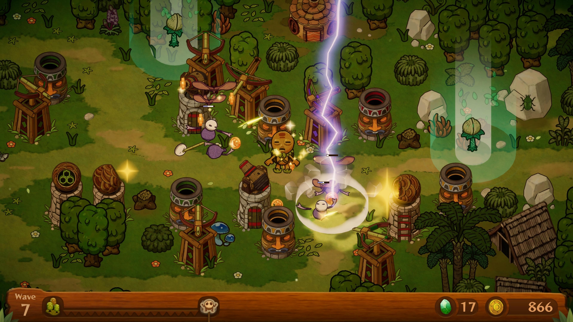 あたたかい手描きイラストのタワーディフェンスゲーム『PixelJunk Monsters 3』が発表_003