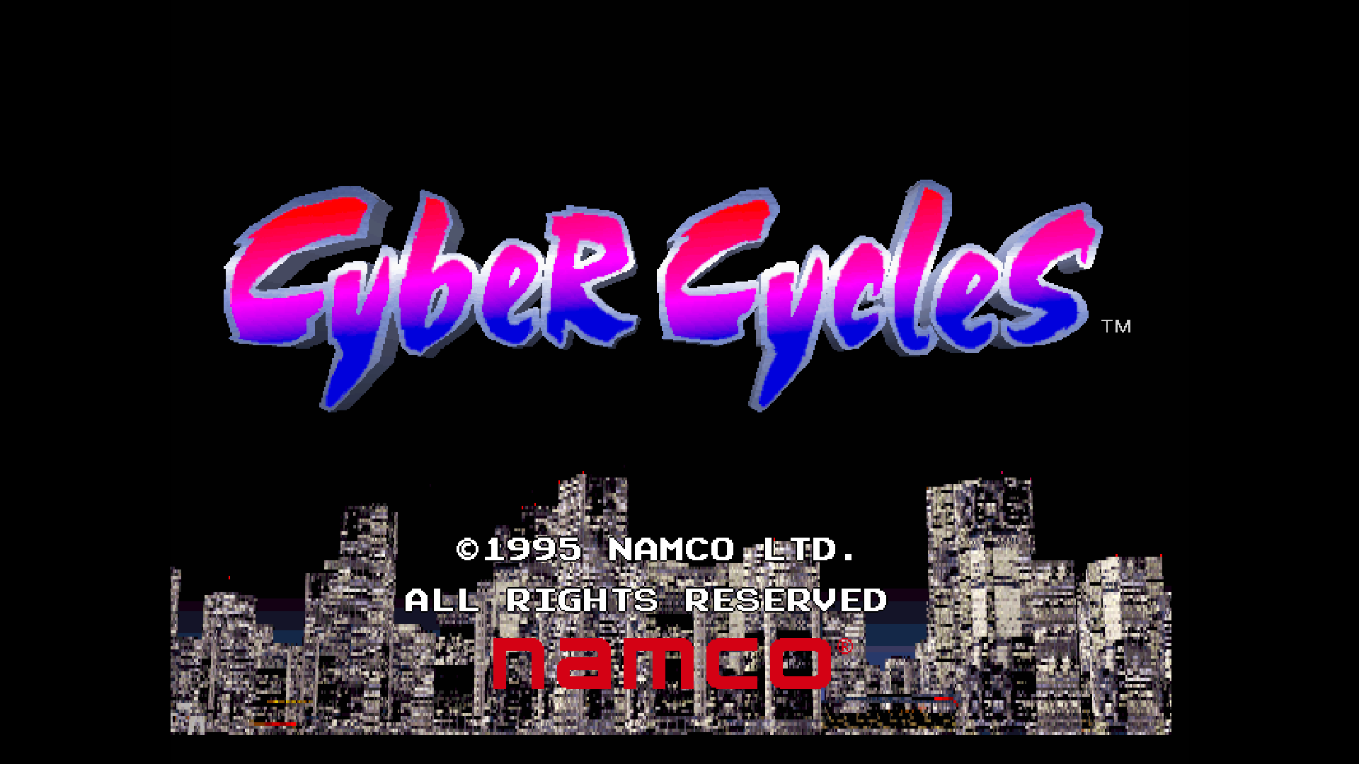 『サイバーサイクル』が「アケアカ」で復刻、8月20日に発売へ。1995年にナムコから発売されたバイクレースゲーム_005