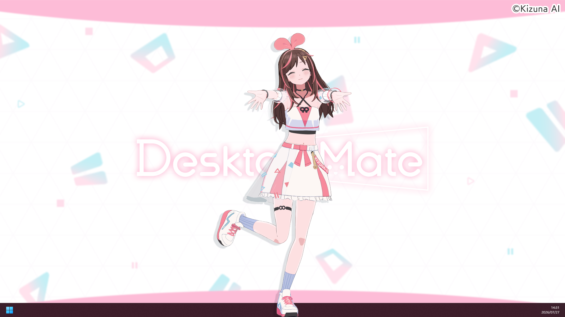 「キズナアイ」の“かまってほしい気持ち全開”な新DLCが『デスクトップメイト』に8月20日から登場_002