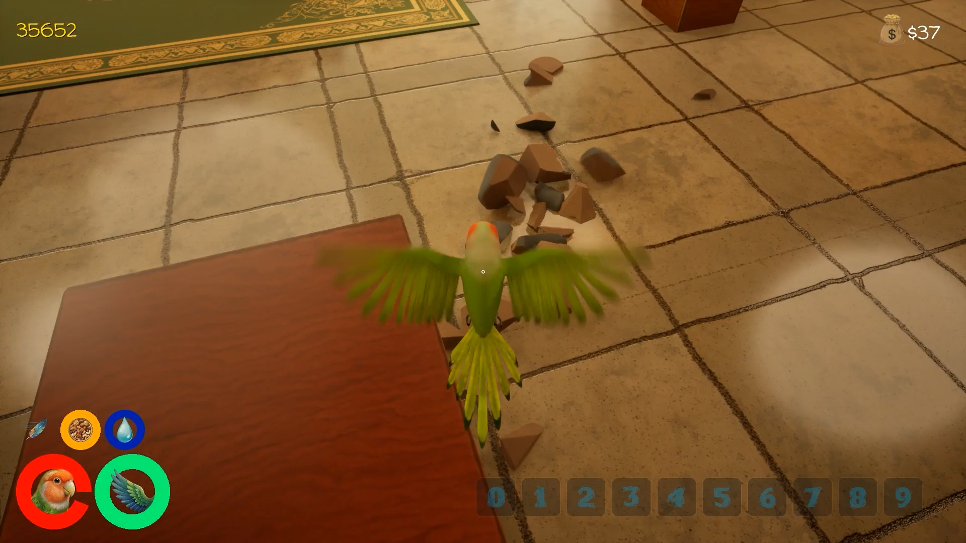 オウムになって好き放題イタズラできるゲーム『A Game About Being A Parrot』体験版が公開中
_004