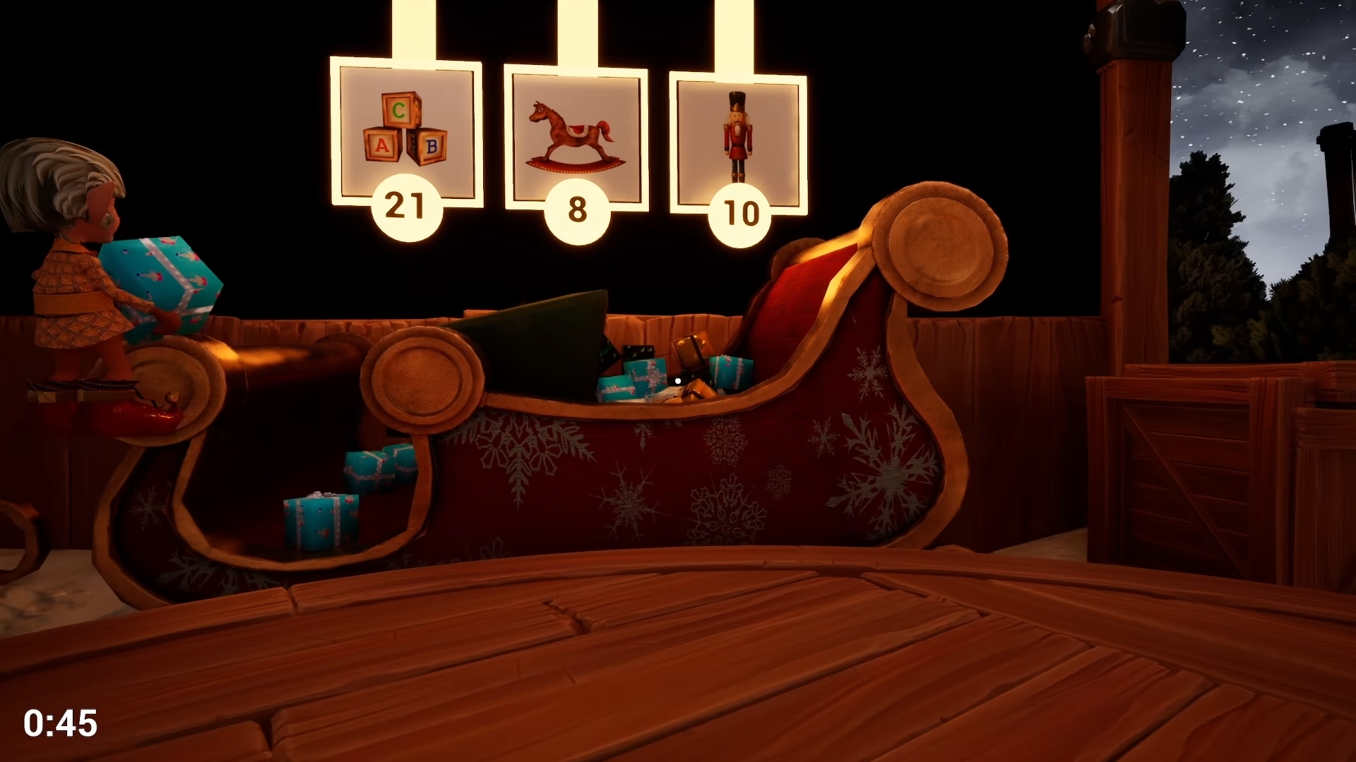 4人マルチゲーム『North Pole Workshop』の体験版がSteamで配信。おもちゃづくりからラッピング、配達をこなす_005