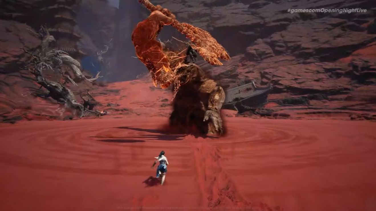 中国神話の世界で美女が“デカすぎる”神々と戦う新作アクションRPG『太古の神:哪吒』新映像が公開!_004