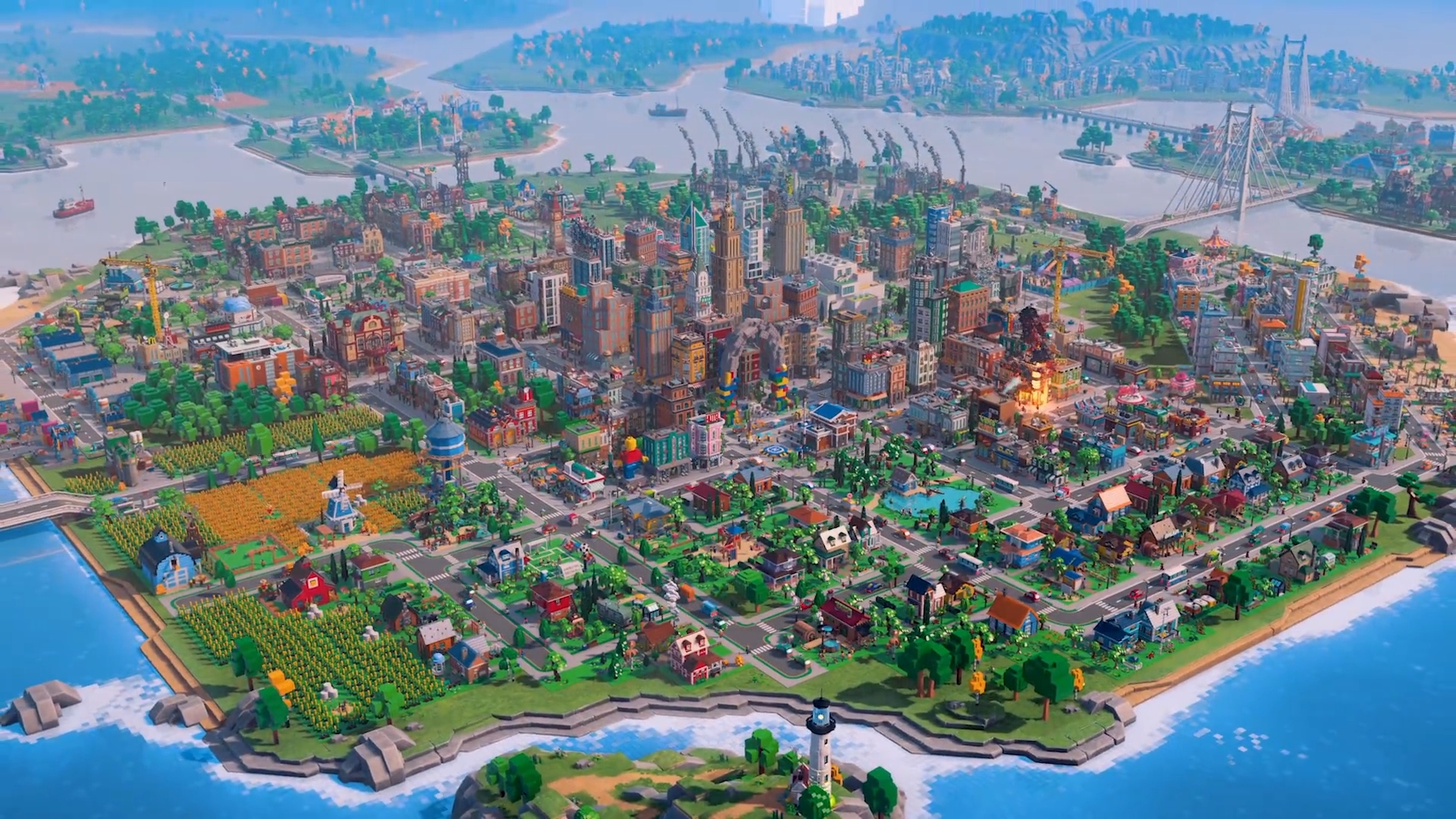 「レゴ」の都市建設ゲーム『LEGO Skylines』が発表!レゴで自分らしい街が作れる_001