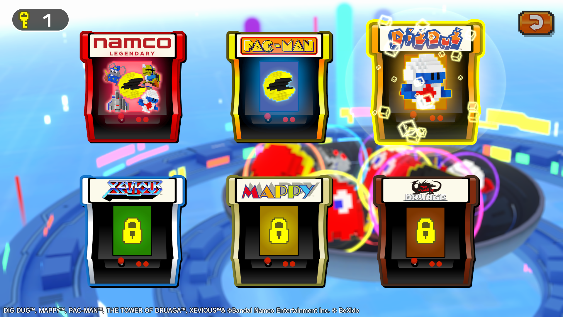 ナムコの名作をモチーフにした3Dパズル『NAMCO LEGENDARY Mountains』に2種類の対戦モードが追加_021