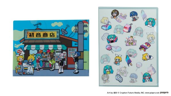 麦茶さん描き下ろしの初音ミクグッズが8月31日11時より販売。「初音商店」がテーマ_009