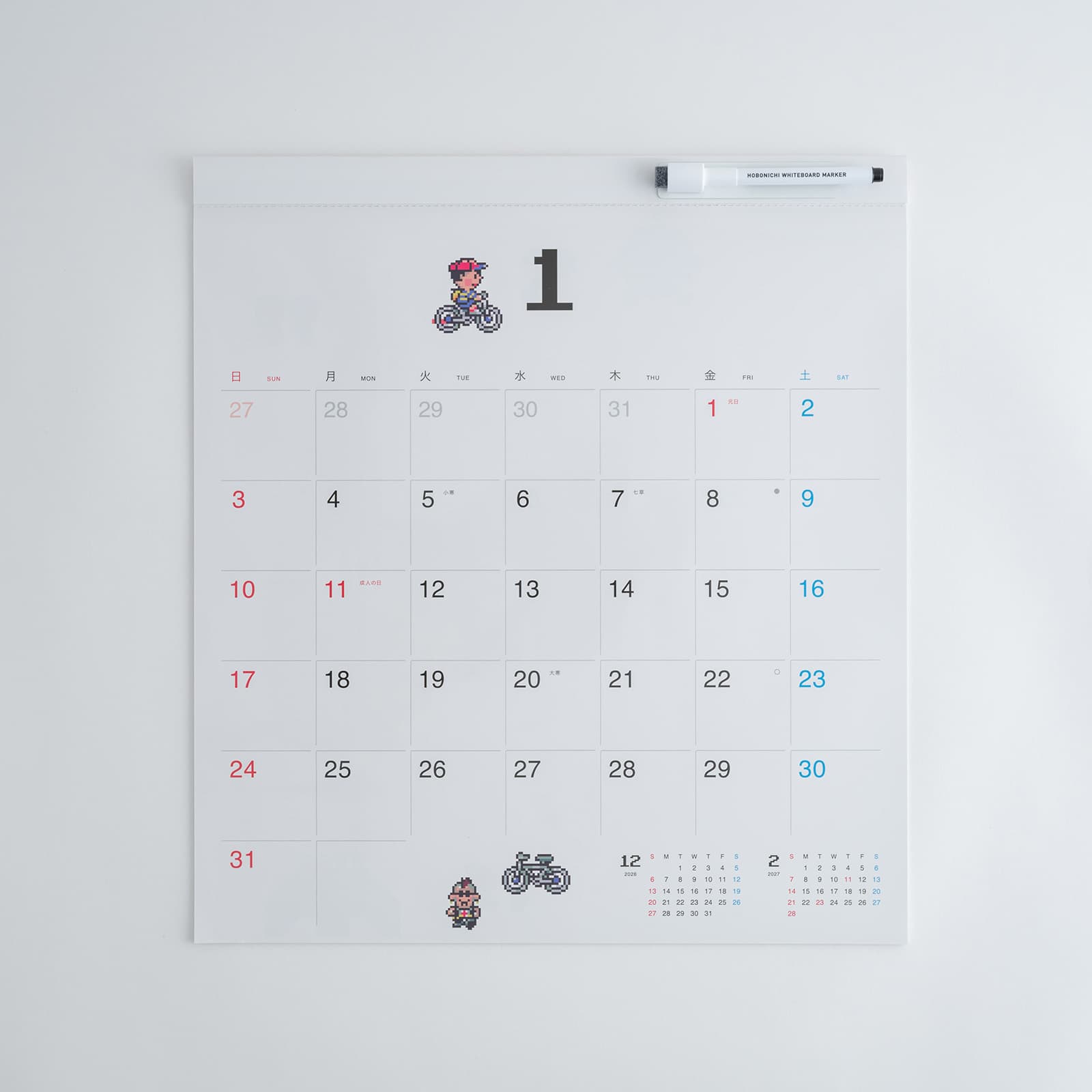 「ほぼ日手帳」2027年版『MOTHER』デザインの商品ラインナップが公開_017
