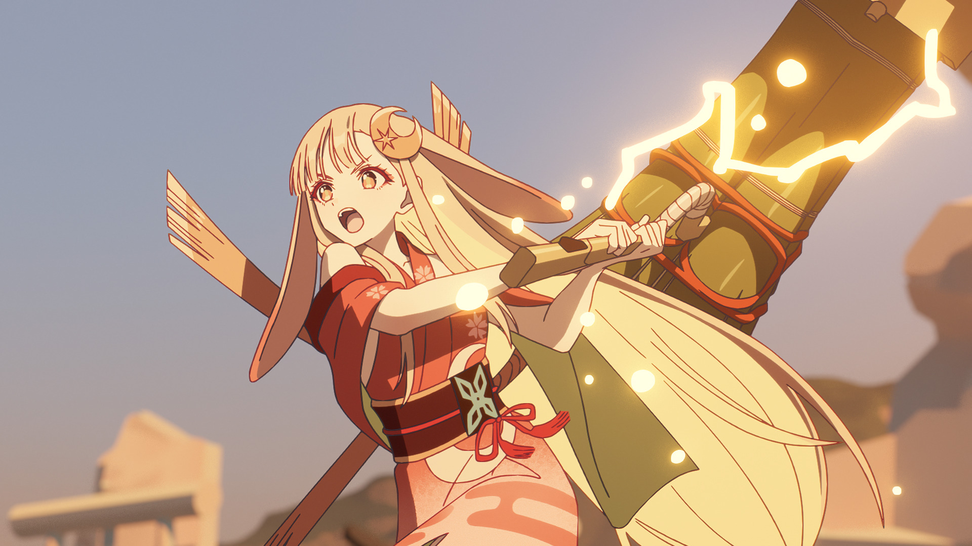 『超かぐや姫!』劇中のVR武器がメタルチャームになって登場_001