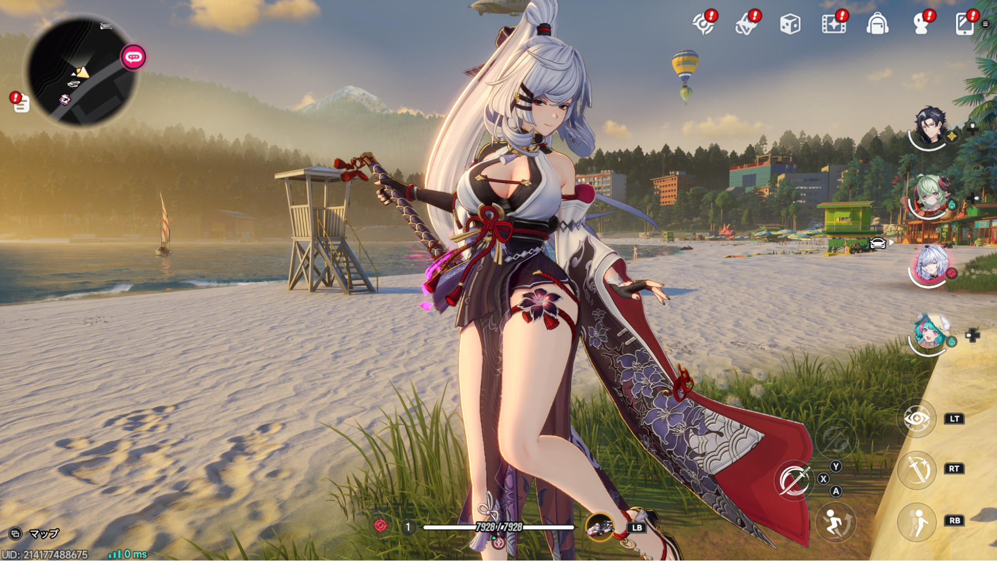 『NTE』にむちむちホクロ美女キャラが降臨。胸元にホクロ、背中にもホクロ……夏の夜空はここにあったのか。
_008