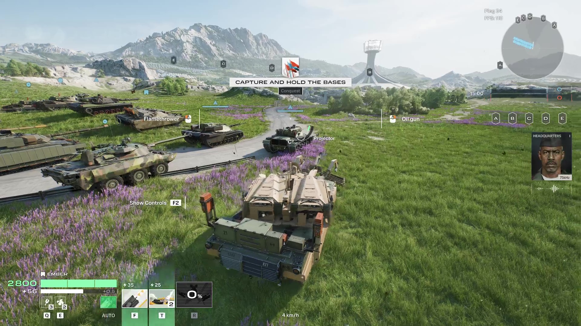 『World of Tanks: HEAT』レビュー・感想・評価:火炎放射をぶっ放せる戦車で「20対20」の大規模戦闘ができる_004