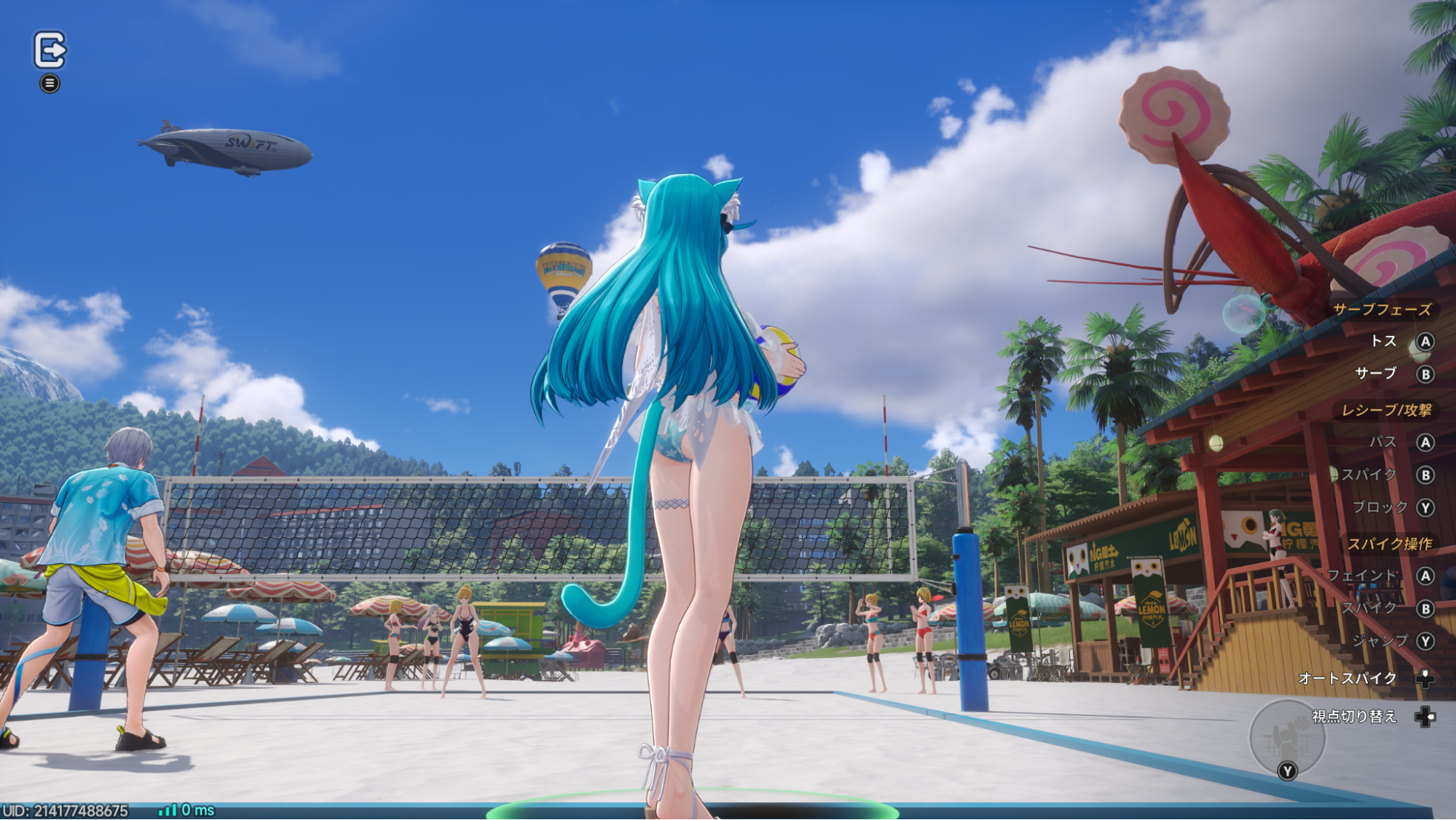 『NTE』にむちむちホクロ美女キャラが降臨。胸元にホクロ、背中にもホクロ……夏の夜空はここにあったのか。
_046