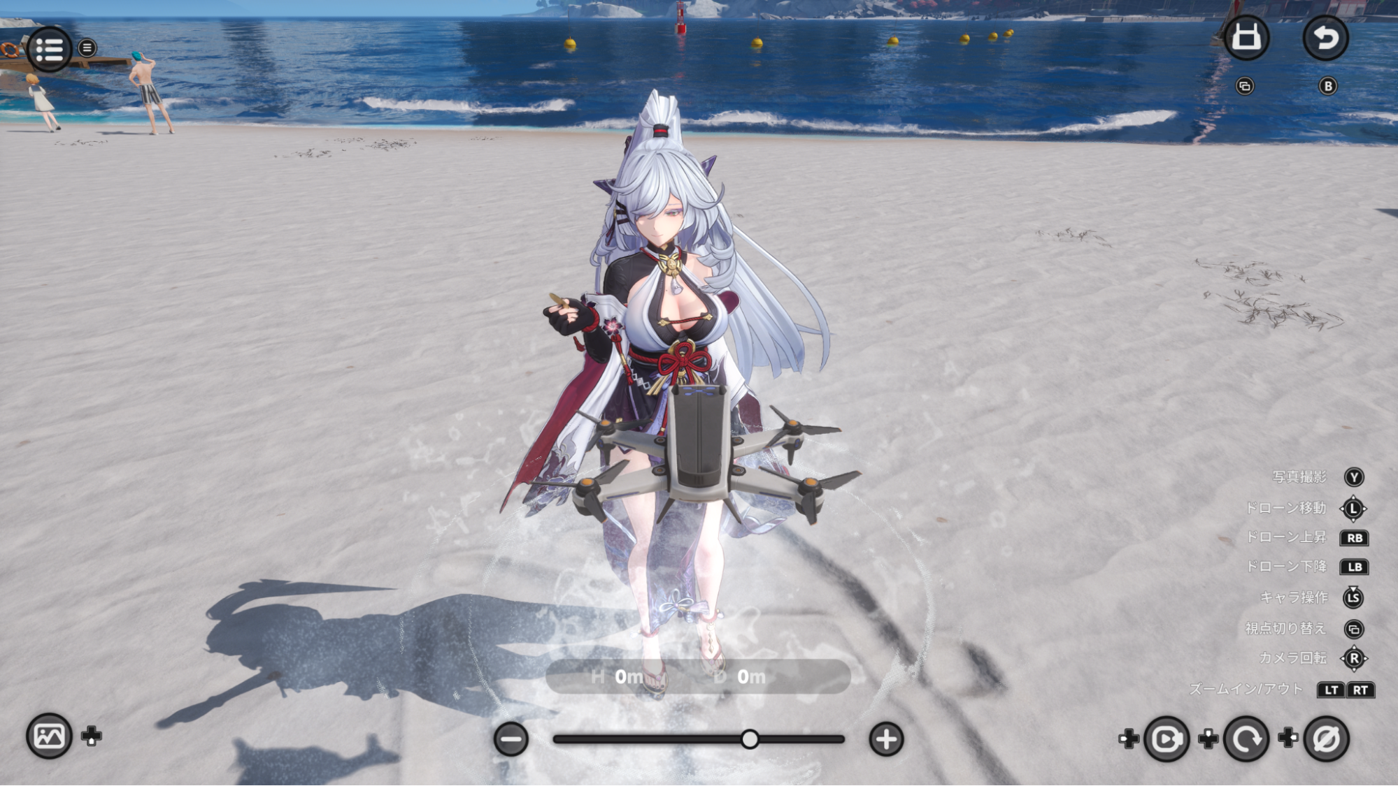 『NTE』にむちむちホクロ美女キャラが降臨。胸元にホクロ、背中にもホクロ……夏の夜空はここにあったのか。
_013