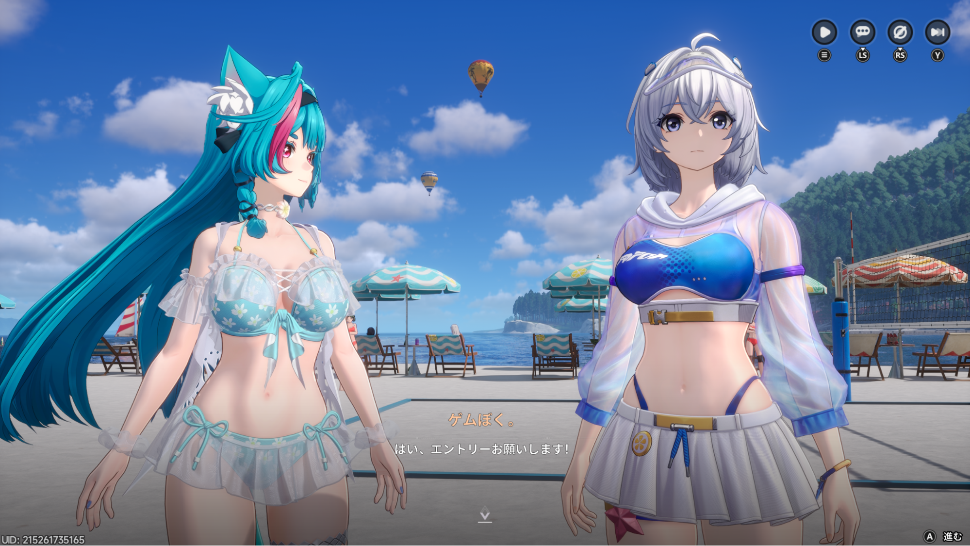 『NTE』にむちむちホクロ美女キャラが降臨。胸元にホクロ、背中にもホクロ……夏の夜空はここにあったのか。
_043