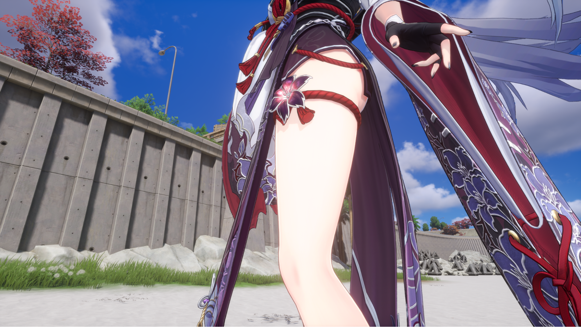 『NTE』にむちむちホクロ美女キャラが降臨。胸元にホクロ、背中にもホクロ……夏の夜空はここにあったのか。
_018