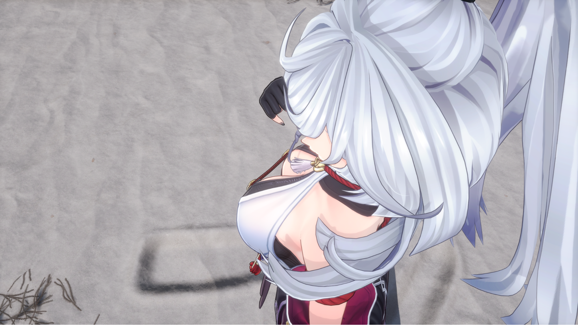 『NTE』にむちむちホクロ美女キャラが降臨。胸元にホクロ、背中にもホクロ……夏の夜空はここにあったのか。
_015