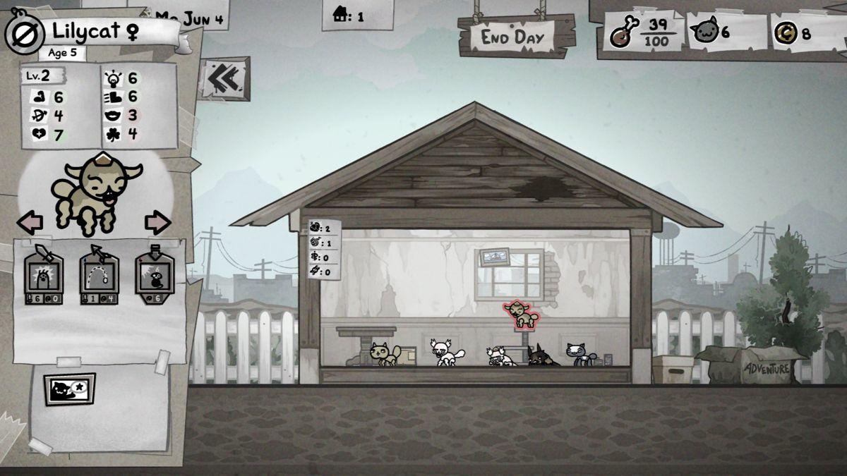 『Mewgenics』レビュー・評価・感想：遺伝子操作猫を交尾させまくって最強の猫を作るゲーム_003