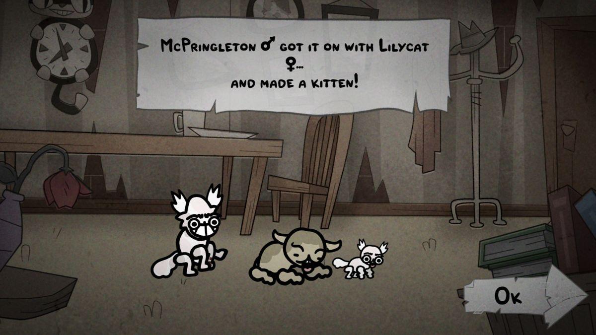 『Mewgenics』レビュー・評価・感想：遺伝子操作猫を交尾させまくって最強の猫を作るゲーム_004