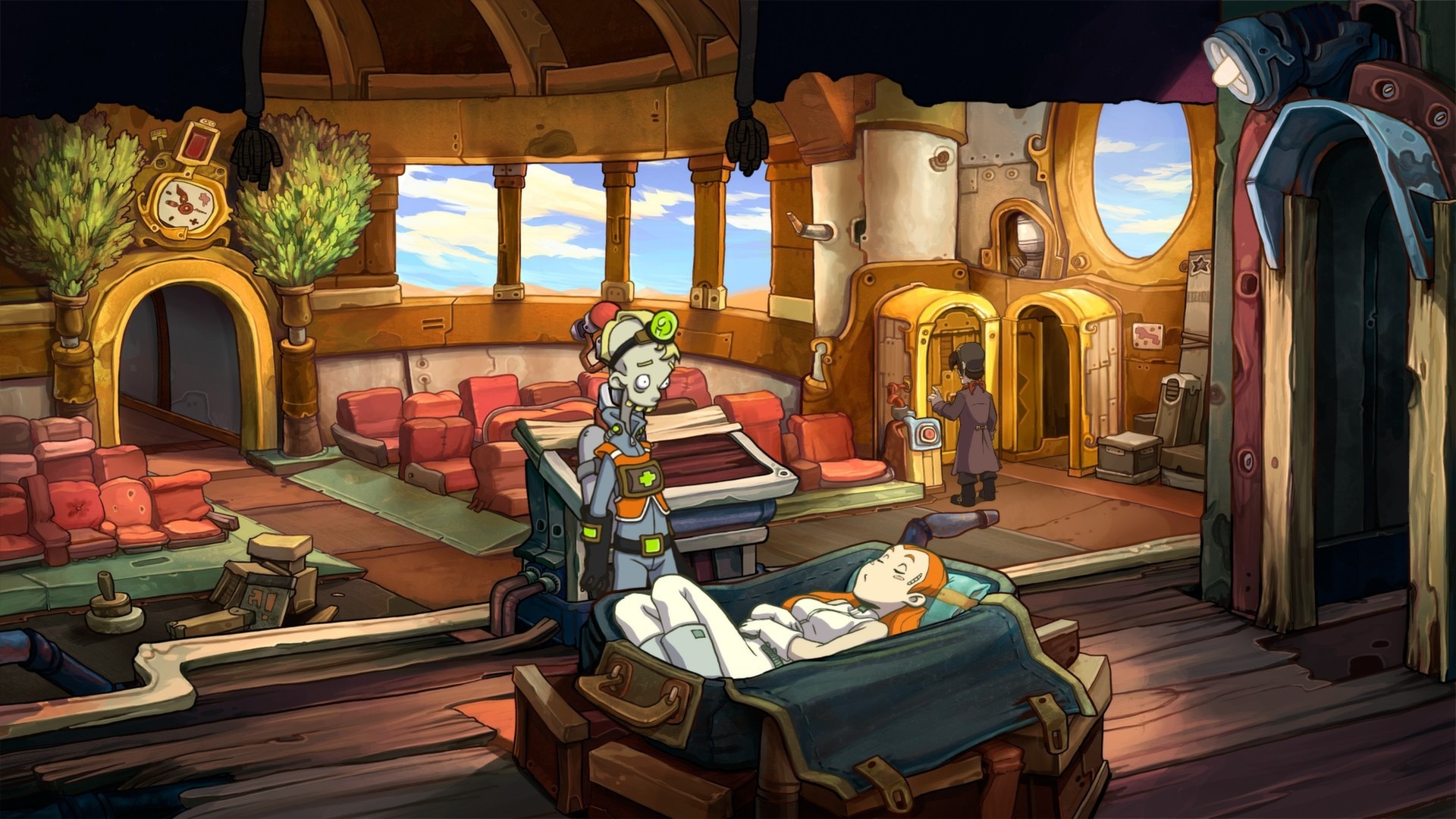 『Deponia』がSteamで8月21日まで無料。ゴミ山暮らしが空から落ちてきた美女を利用して成り上がりを目指すアドベンチャー_002