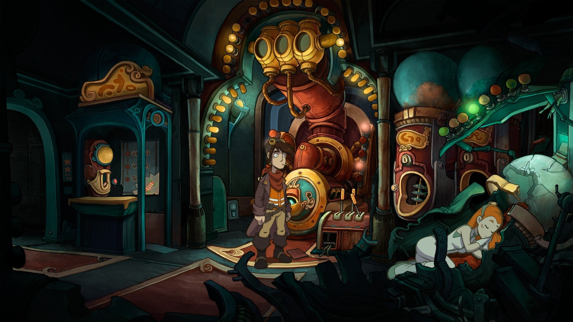 『Deponia』がSteamで8月21日まで無料。ゴミ山暮らしが空から落ちてきた美女を利用して成り上がりを目指すアドベンチャー_004