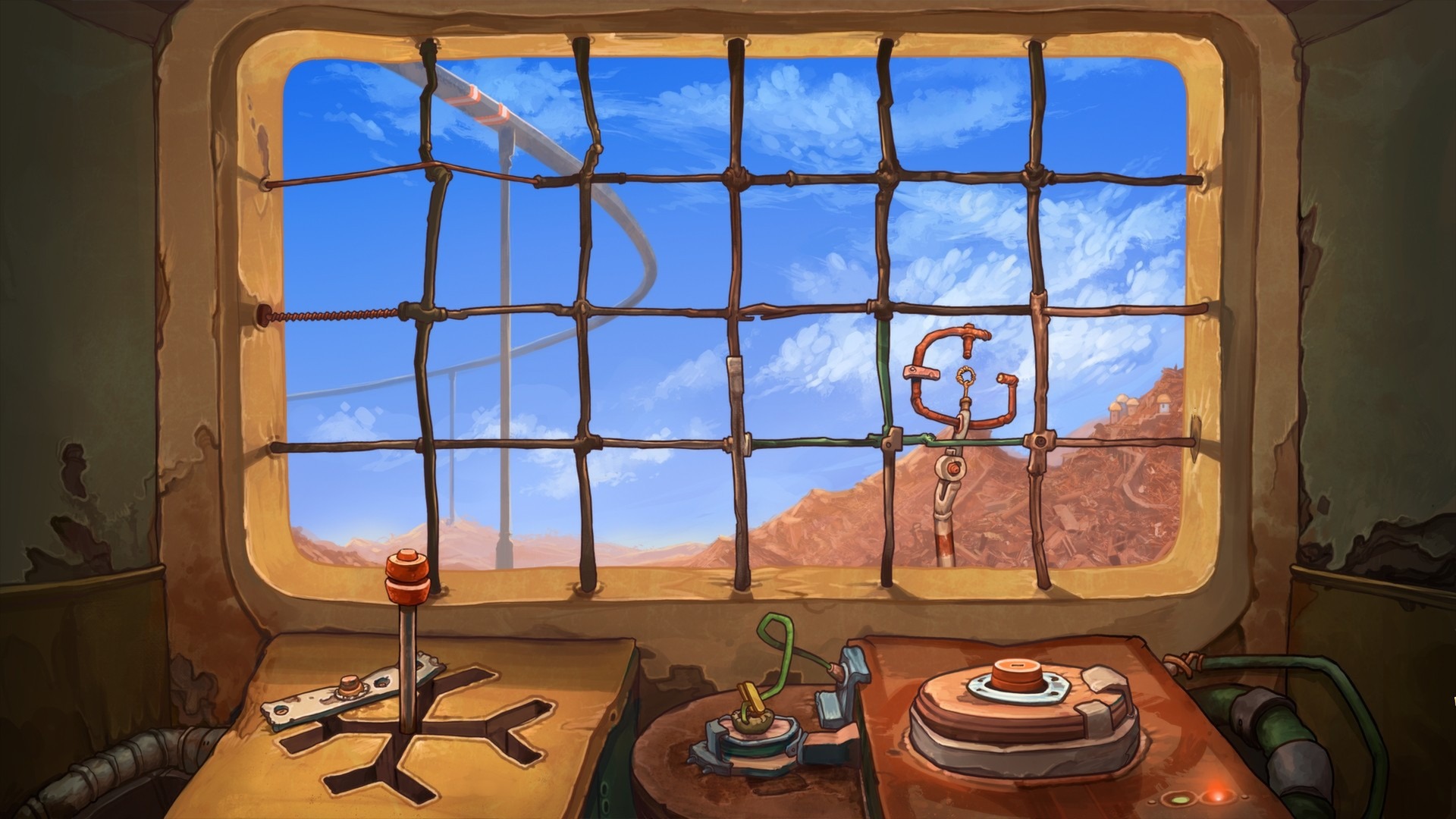 『Deponia』がSteamで8月21日まで無料。ゴミ山暮らしが空から落ちてきた美女を利用して成り上がりを目指すアドベンチャー_003