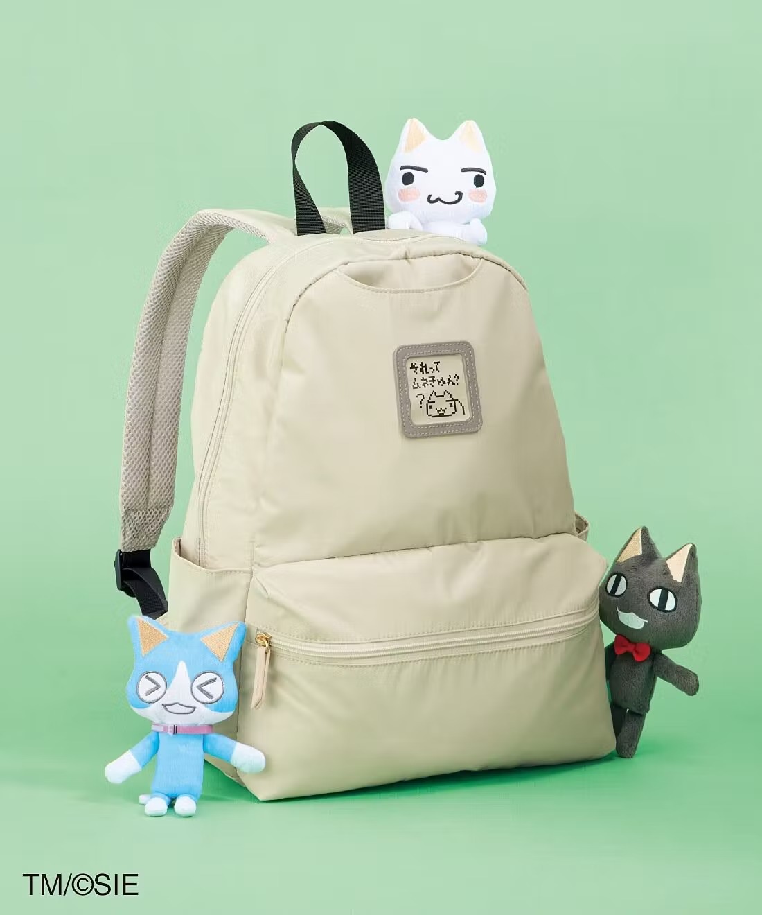 『どこでもいっしょ』と「猫部」のコラボアイテムに新作としてリュックとミニプレートが登場_001