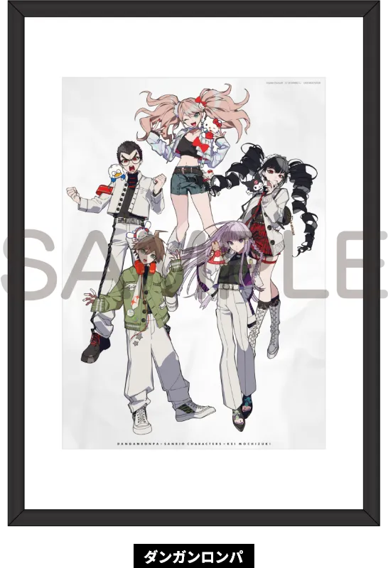『ダンガンロンパ』×「サンリオキャラクターズ」×「望月けい」のコラボイベントが9月11日より全国のロフトで開催_004