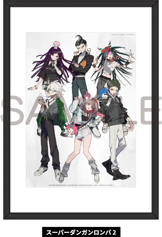 『ダンガンロンパ』×「サンリオキャラクターズ」×「望月けい」のコラボイベントが9月11日より全国のロフトで開催_005