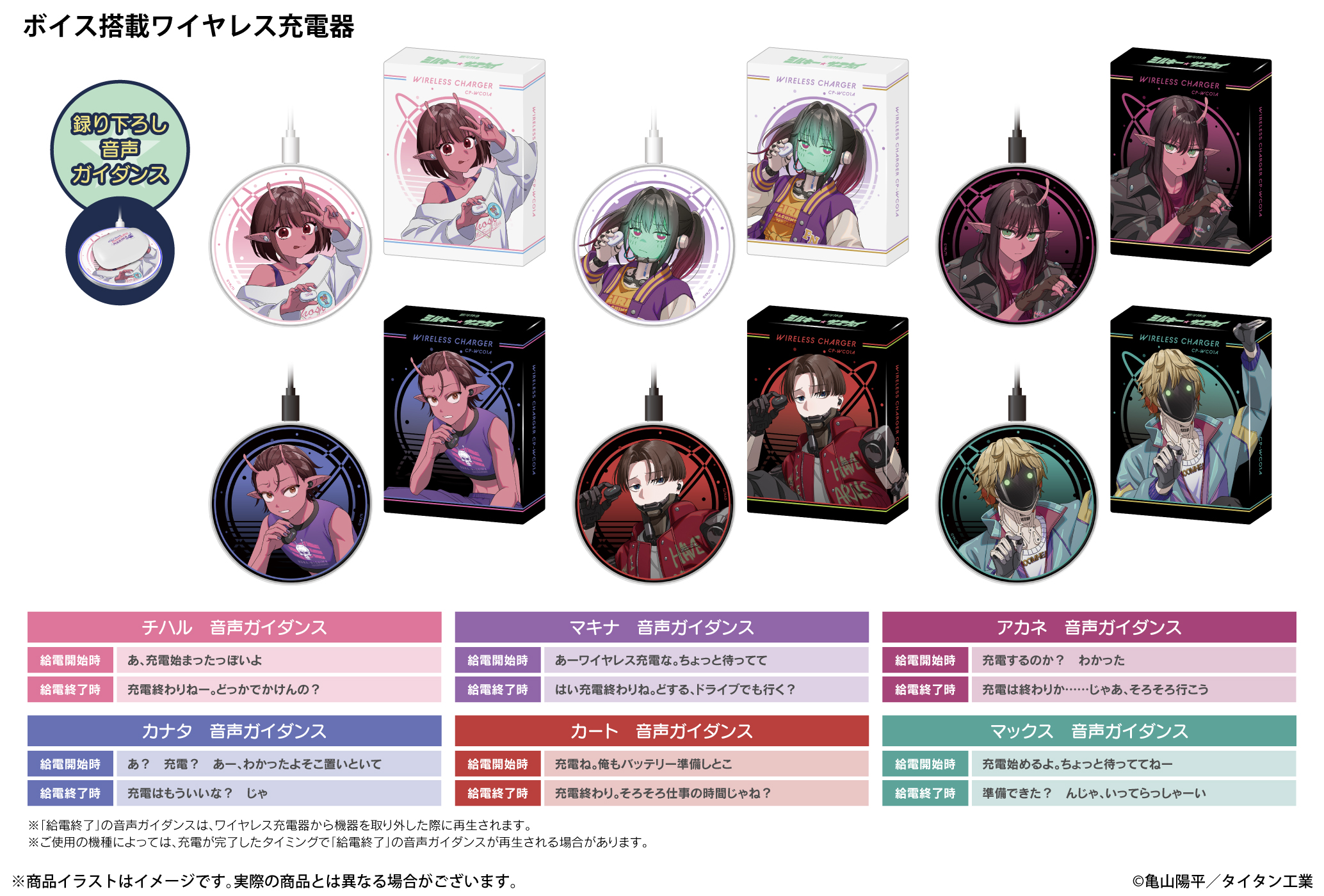 劇場版『銀河特急 ミルキー☆サブウェイ 各駅停車劇場行き』のワイヤレスイヤホン&充電器が8月28日より受注販売を開始_002