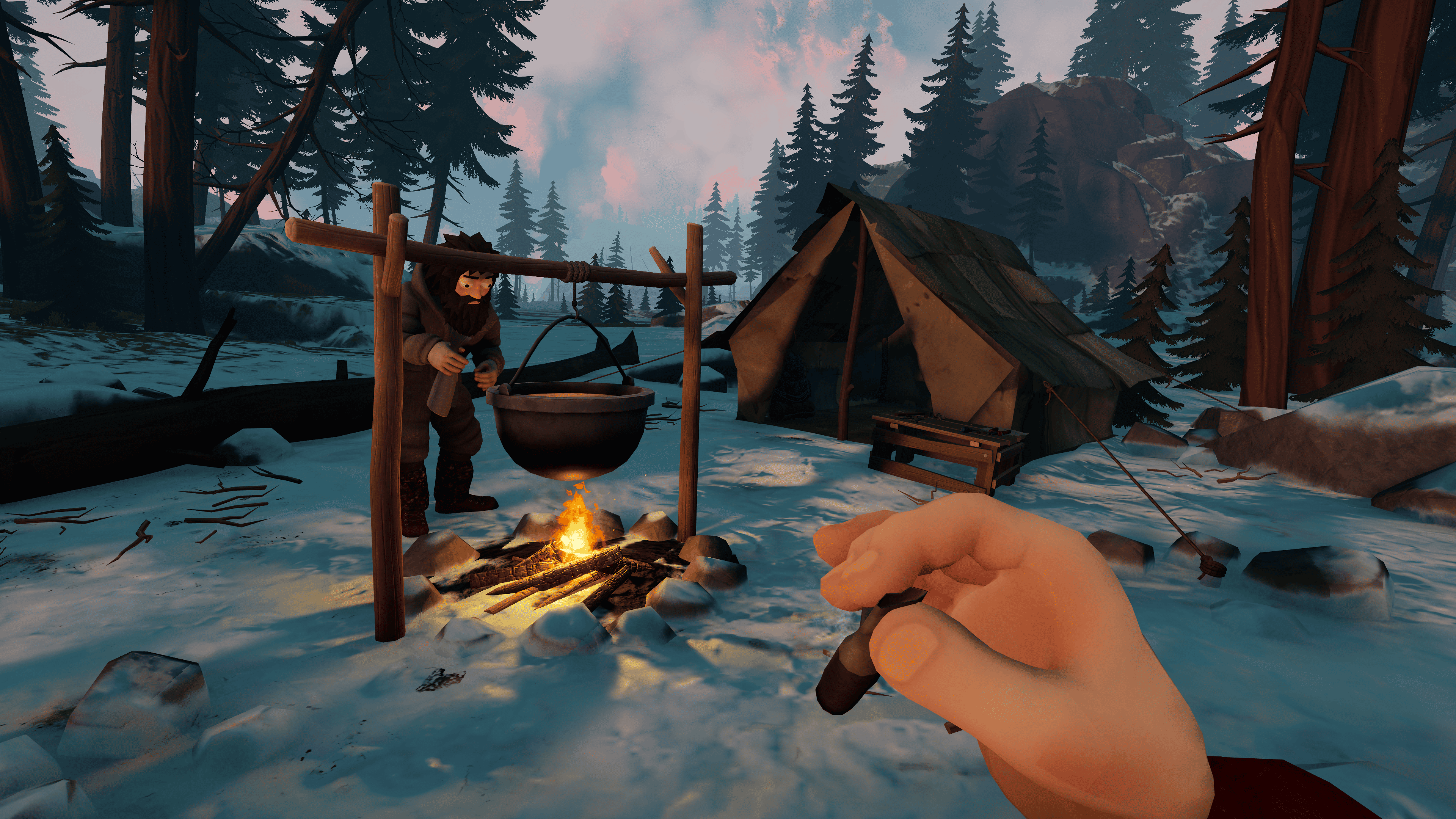 北方の荒野から家への帰還をめざすゲーム『REROUTED』が面白そう
_001