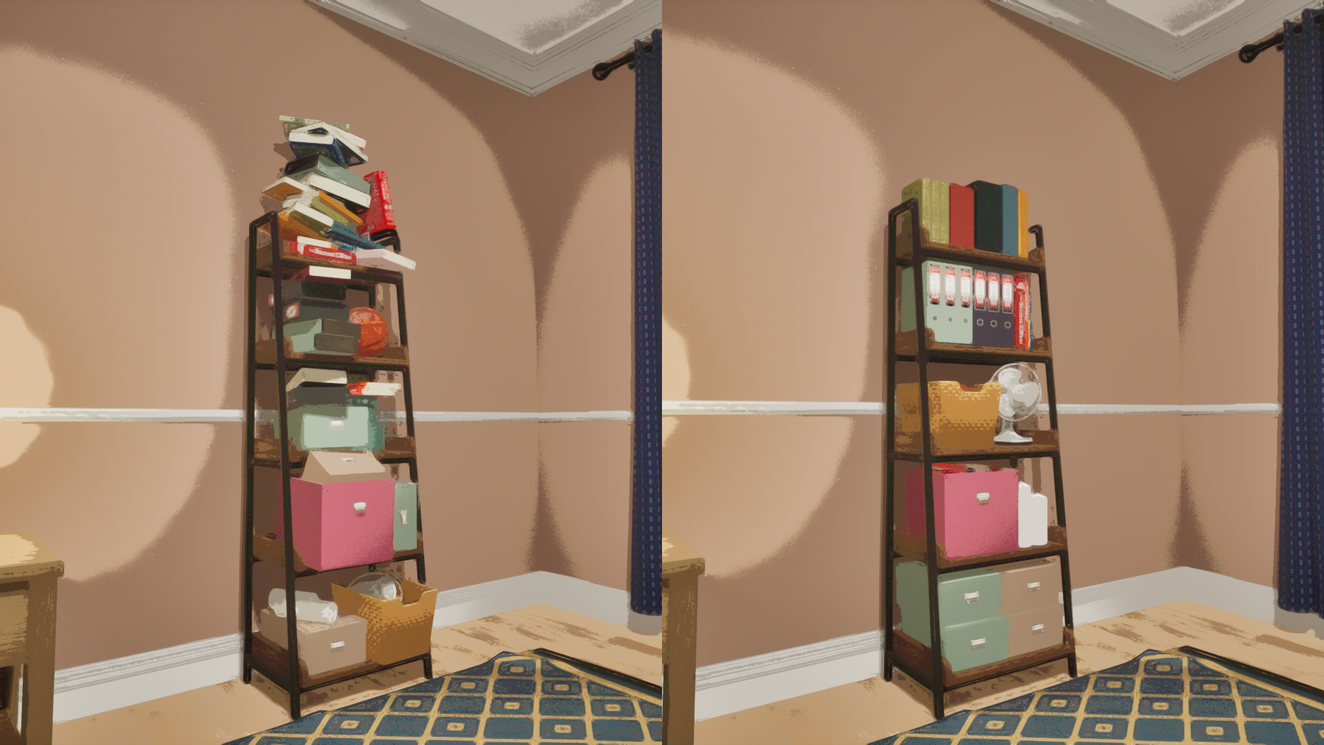すべてのモノをぴったり“フィット”させるお片付けゲーム『PLACE TO FIT』8月27日に配信開始_002