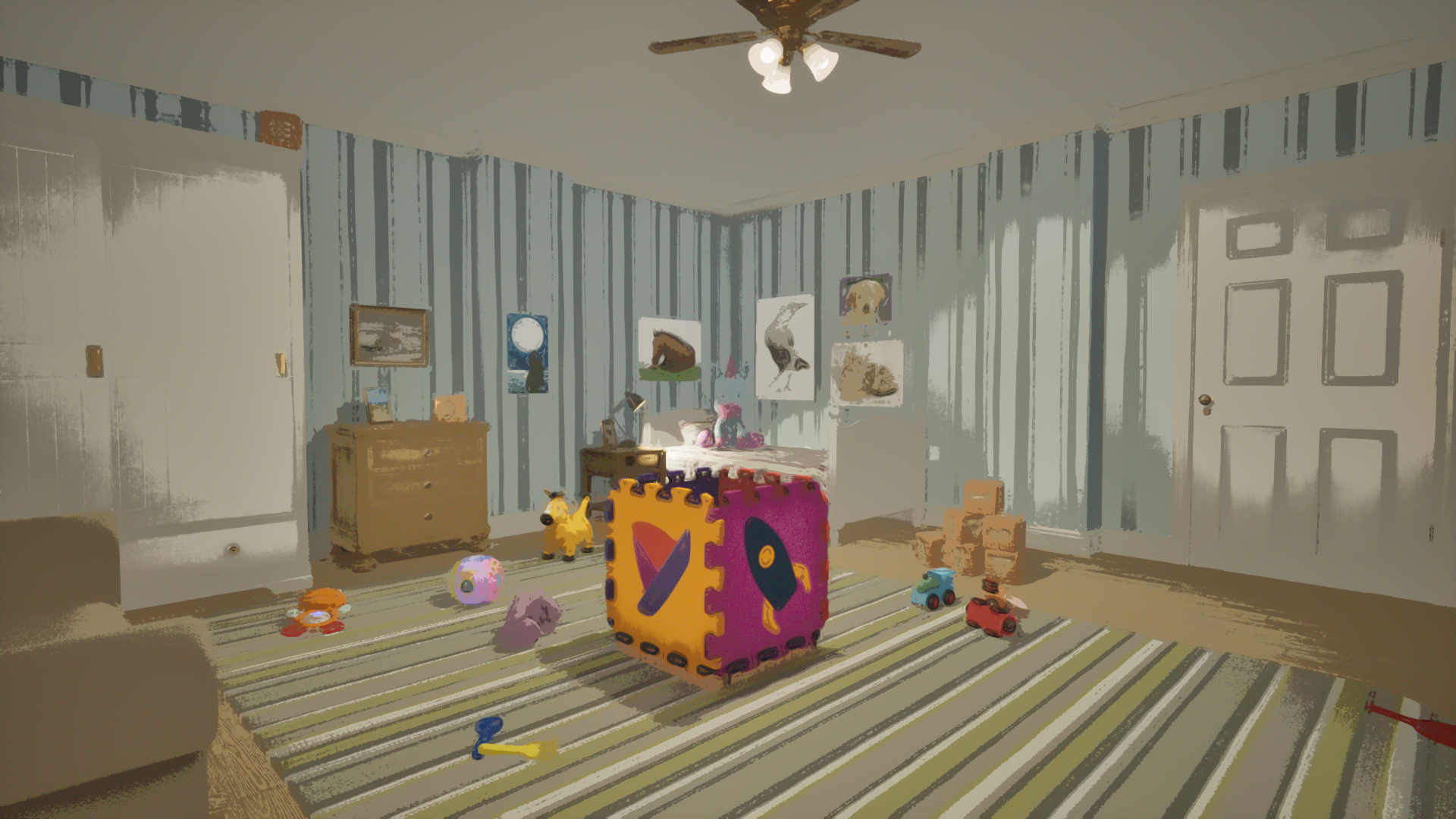 すべてのモノをぴったり“フィット”させるお片付けゲーム『PLACE TO FIT』8月27日に配信開始_001
