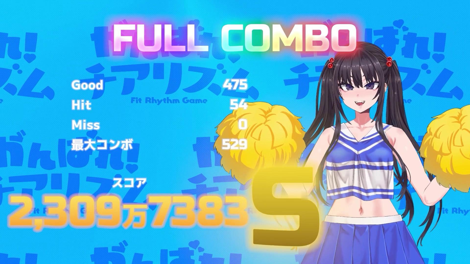 朝凪先生キャラデザリズムゲーム『がんばれ!チアリズム』Steamストアページ公開&TGS出展決定。キャラはCV陽向葵ゅかさん_004