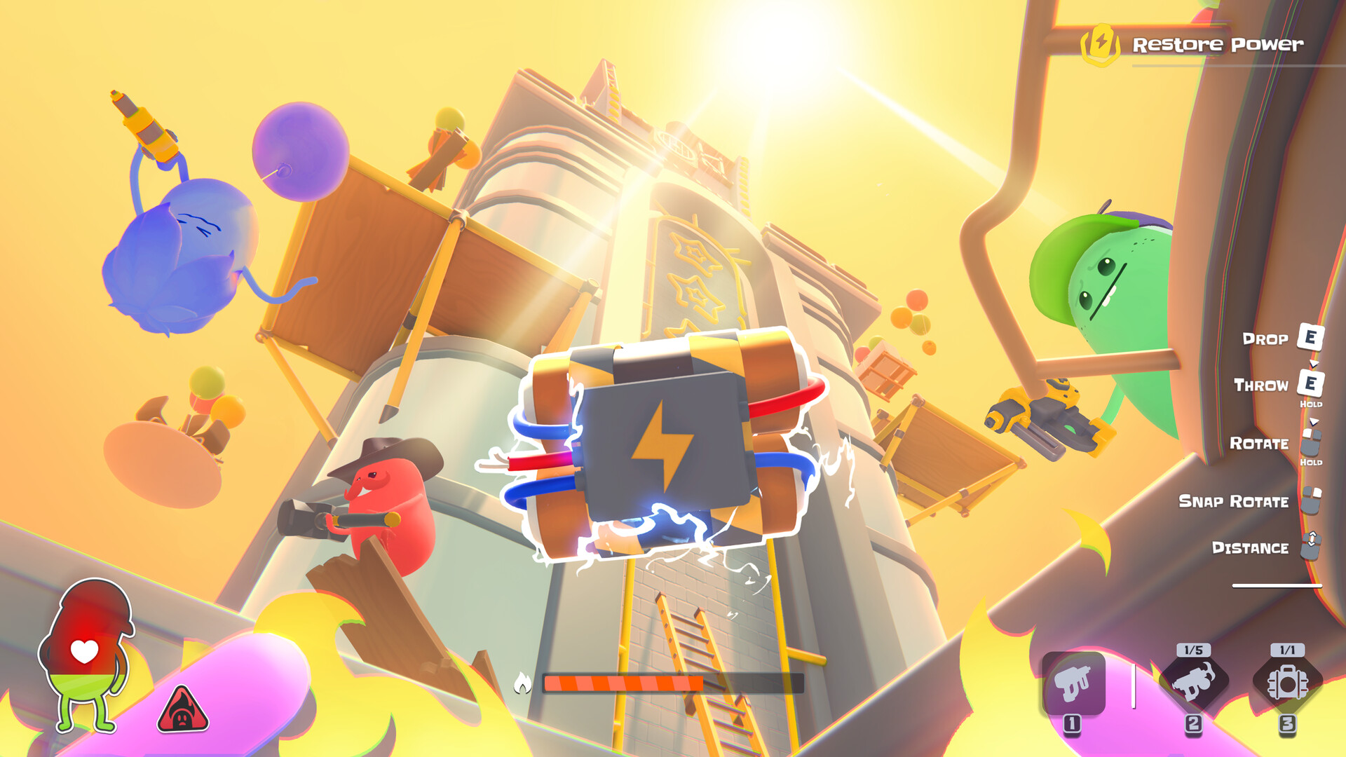 危険な建設現場に挑む最大4人協力ゲーム『Dumb Ways to Build』が9月10日発売決定_004